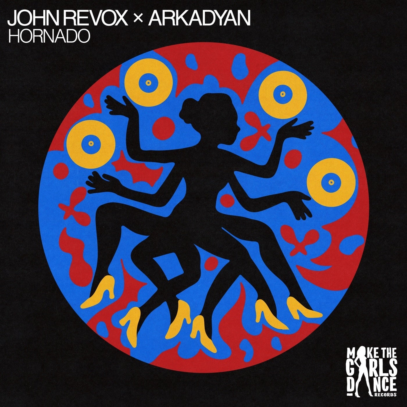 Cover - John Revox, ARKADYAN - HORNADO (Extended Mix) Promo tools