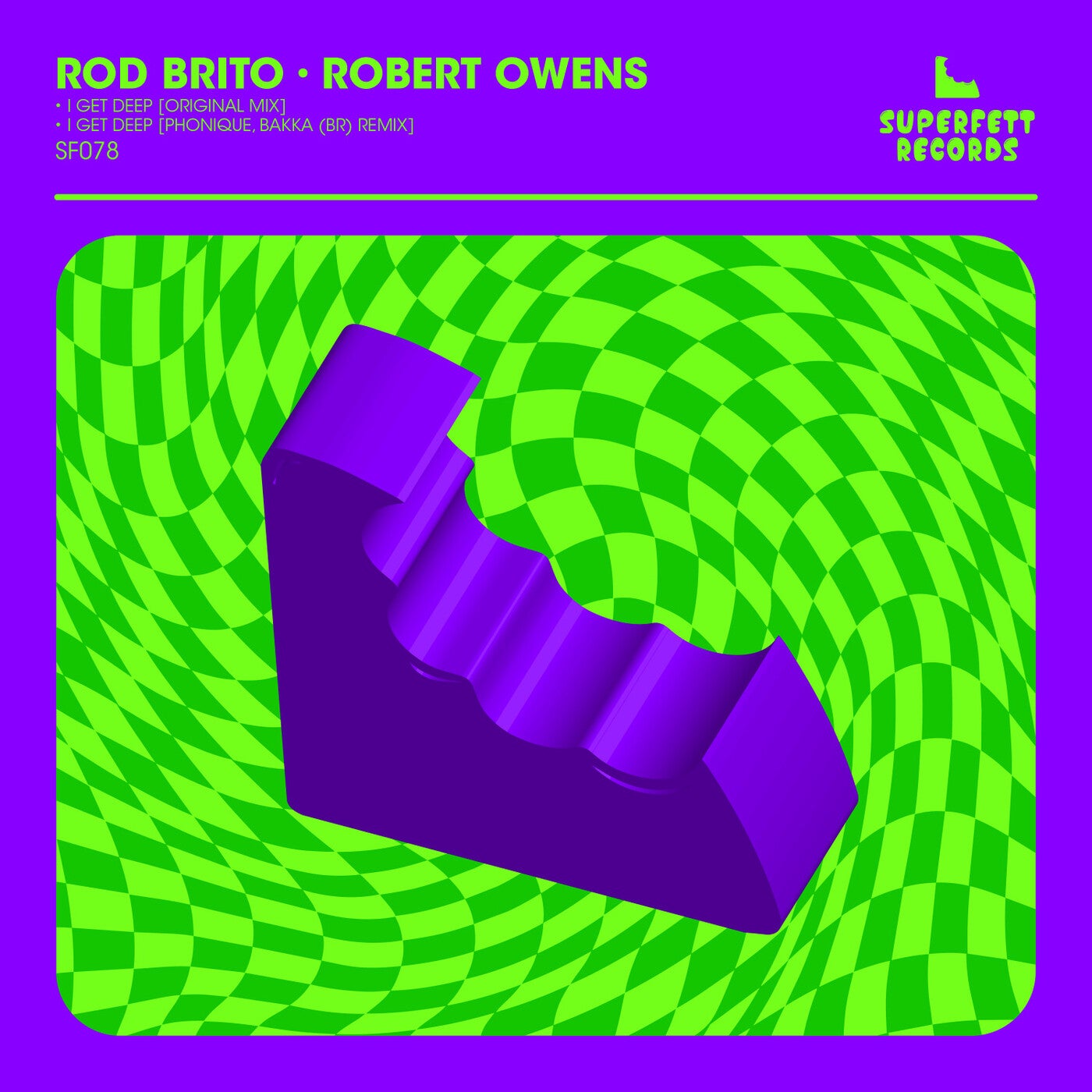 Cover - Robert Owens, Rod Brito - I Get Deep (Phonique & BAKKA (BR) Extended Remix) Promo tools