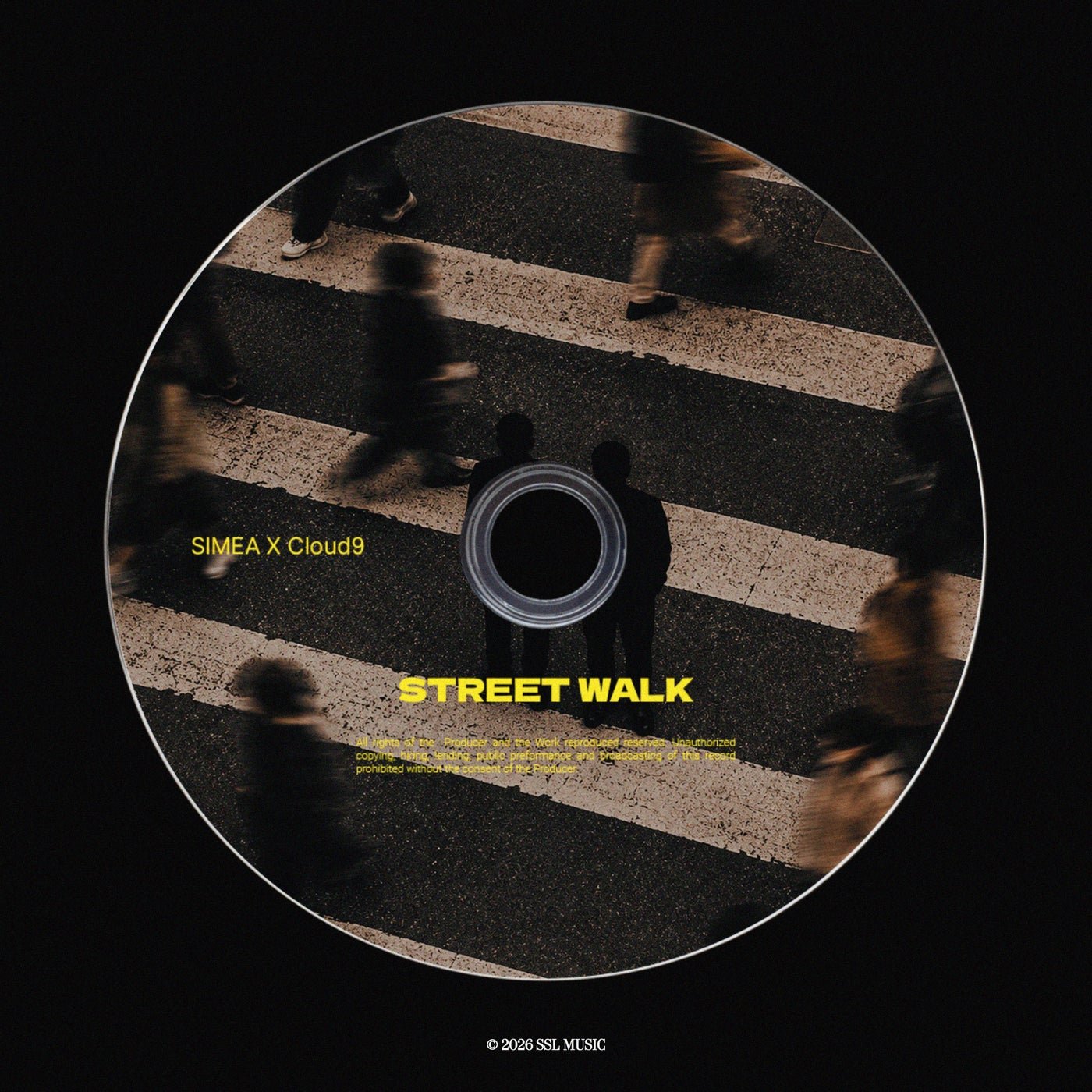 Cover - SIMEA, Cloud9 (RO) - Street Walk (Extended Mix) Promo tools