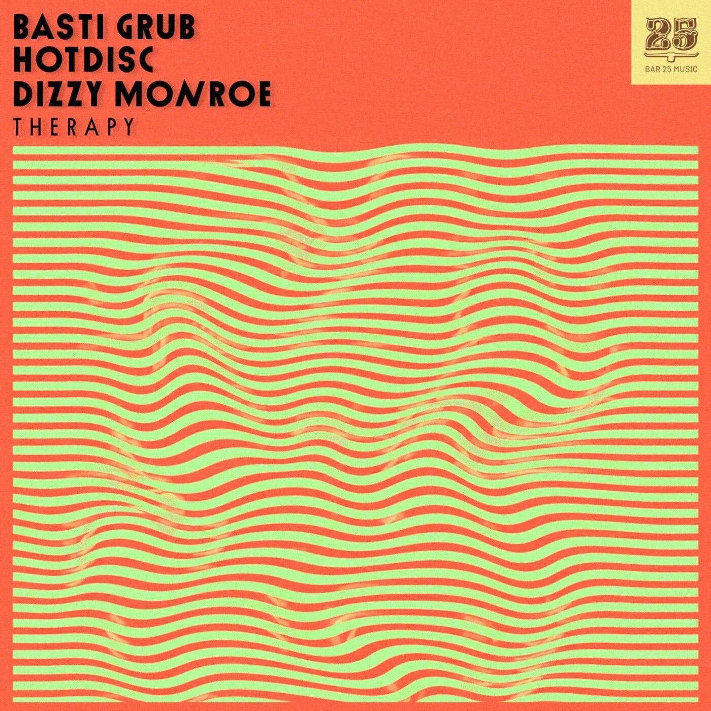 Cover - Basti Grub, Dizzy Monroe, HOTDISC, Basti Grub Production - Therapy (Extended Mix) Promo tools