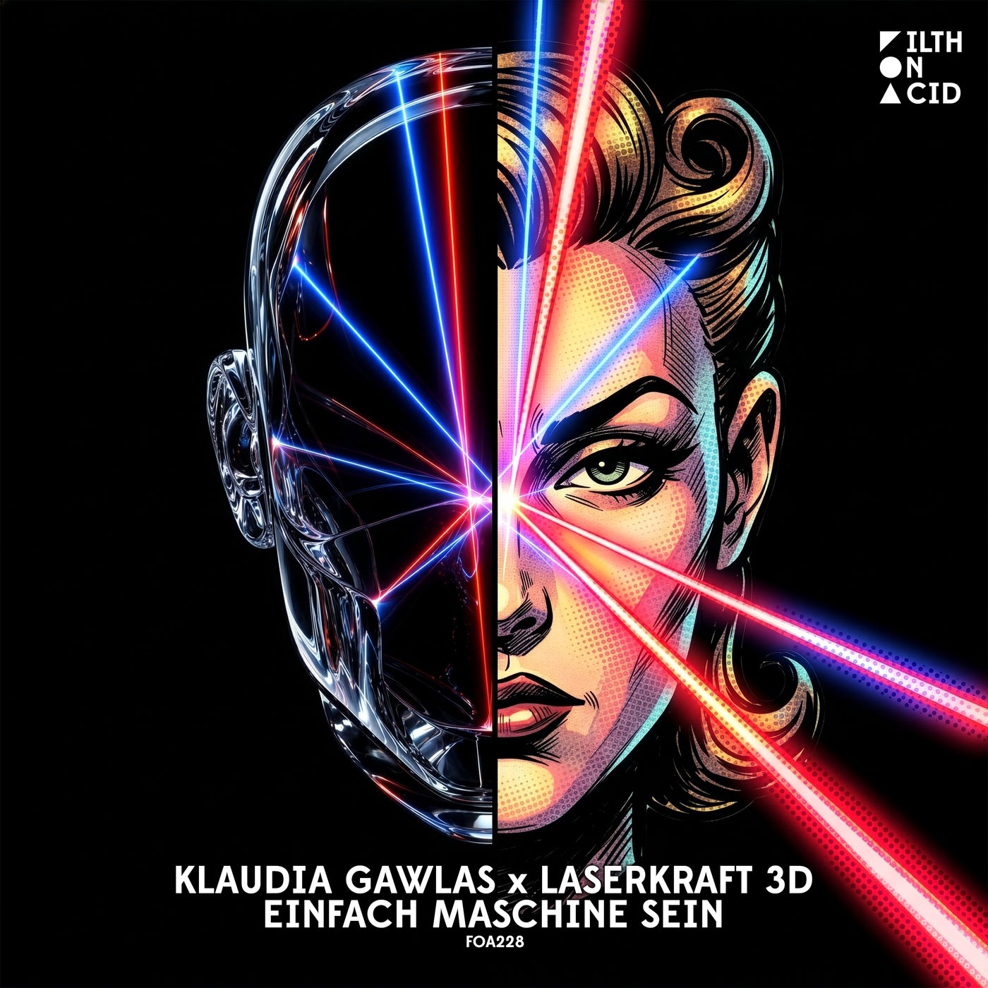 Cover - Klaudia Gawlas, Laserkraft 3D - Einfach Maschine Sein (Original Mix) Promo tools