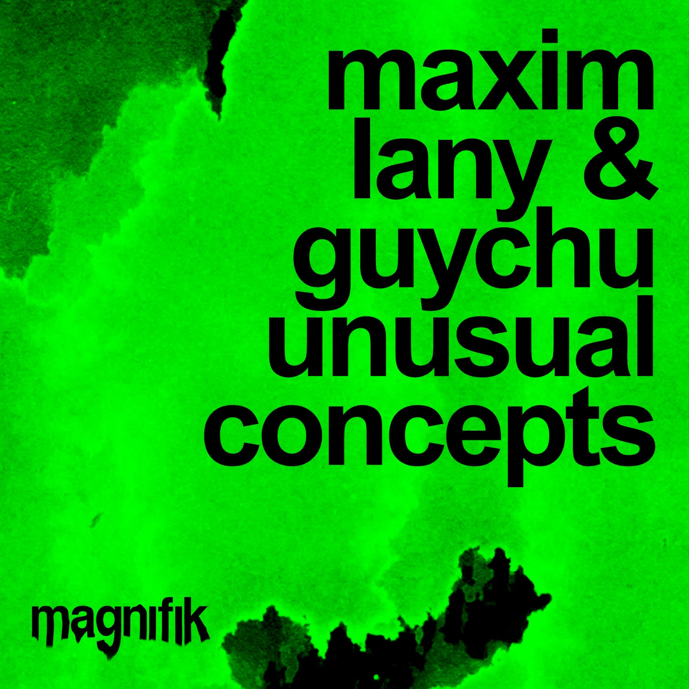 Cover - Maxim Lany, Guychu - Unusual Concepts (Original Mix) Promo tools