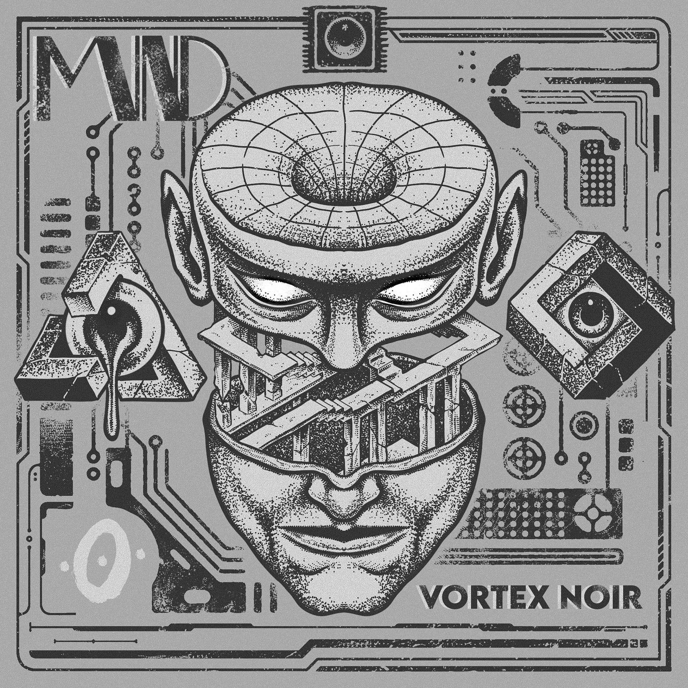 Cover - Honigkater, MVND - Metallic Nightmares (Original Mix) Promo tools