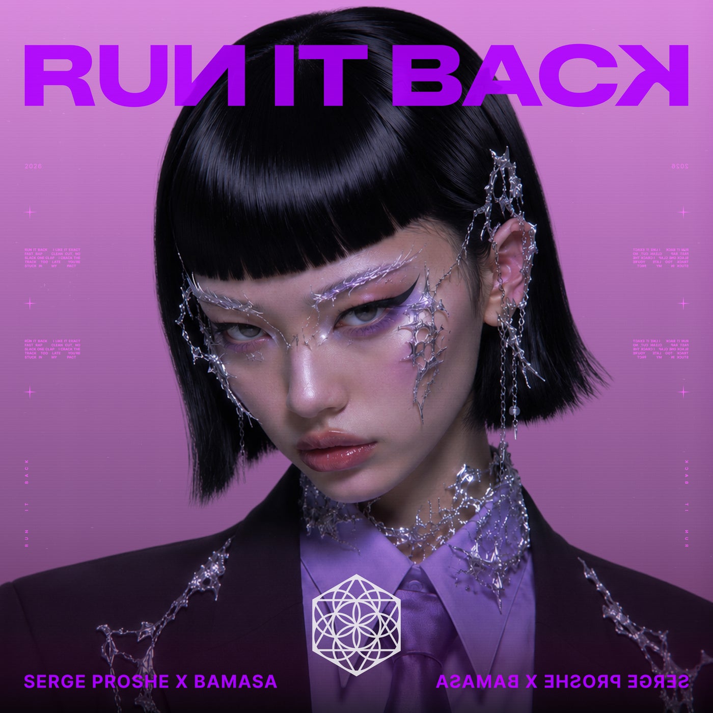 Cover - Serge Proshe, bamasa - RUN IT BACK (Original Mix) Promo tools