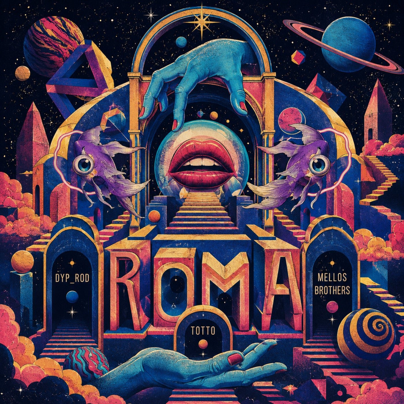 Cover - Totto, Mellos Brothers, Dyp_Rod - Roma (Original Mix) Promo tools