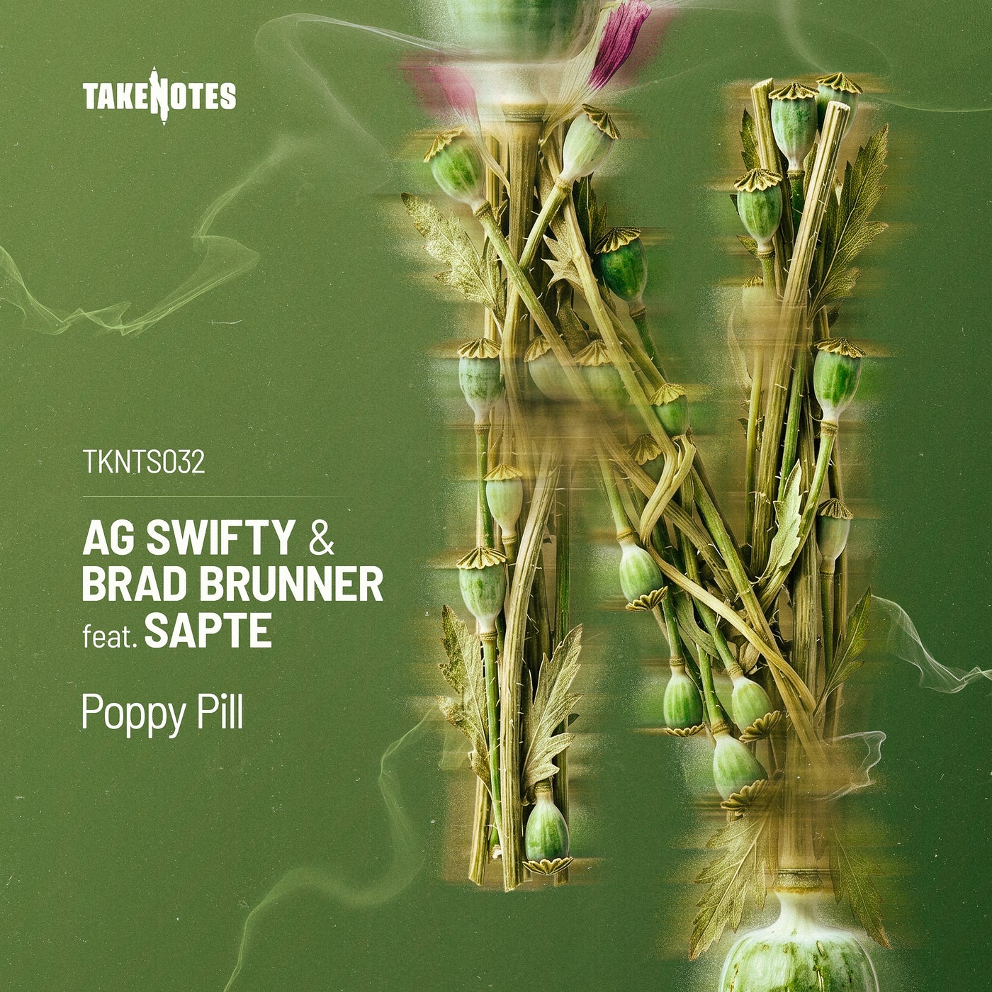 Cover - Brad Brunner, AG Swifty, Sapte - Poppy Pill (Original Mix) Promo tools