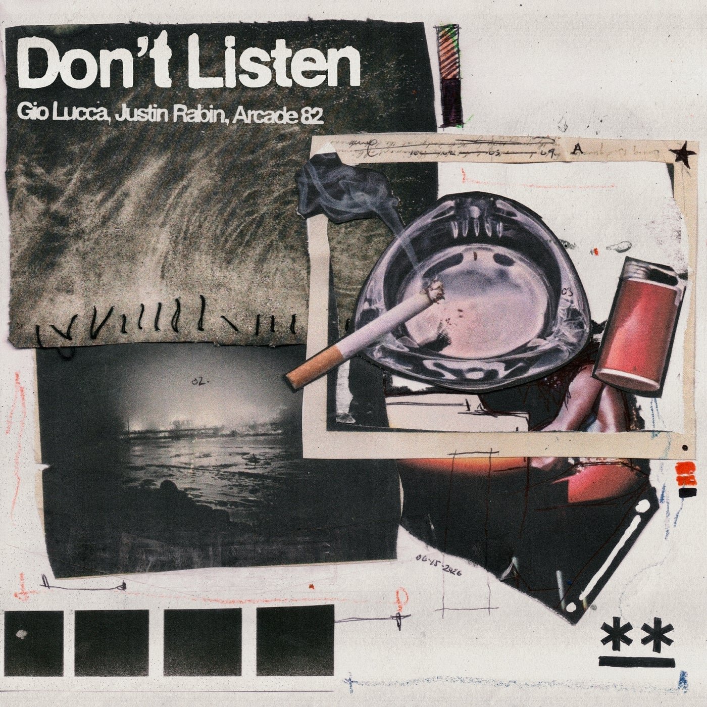 Cover - Arcade 82, Gio Lucca, Justin Rabin - Don't Listen (Original Mix) Promo tools