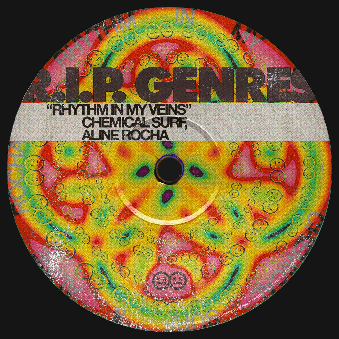 Cover - Chemical Surf, Aline Rocha - Rhythm in My Veins (Original Mix) Promo tools