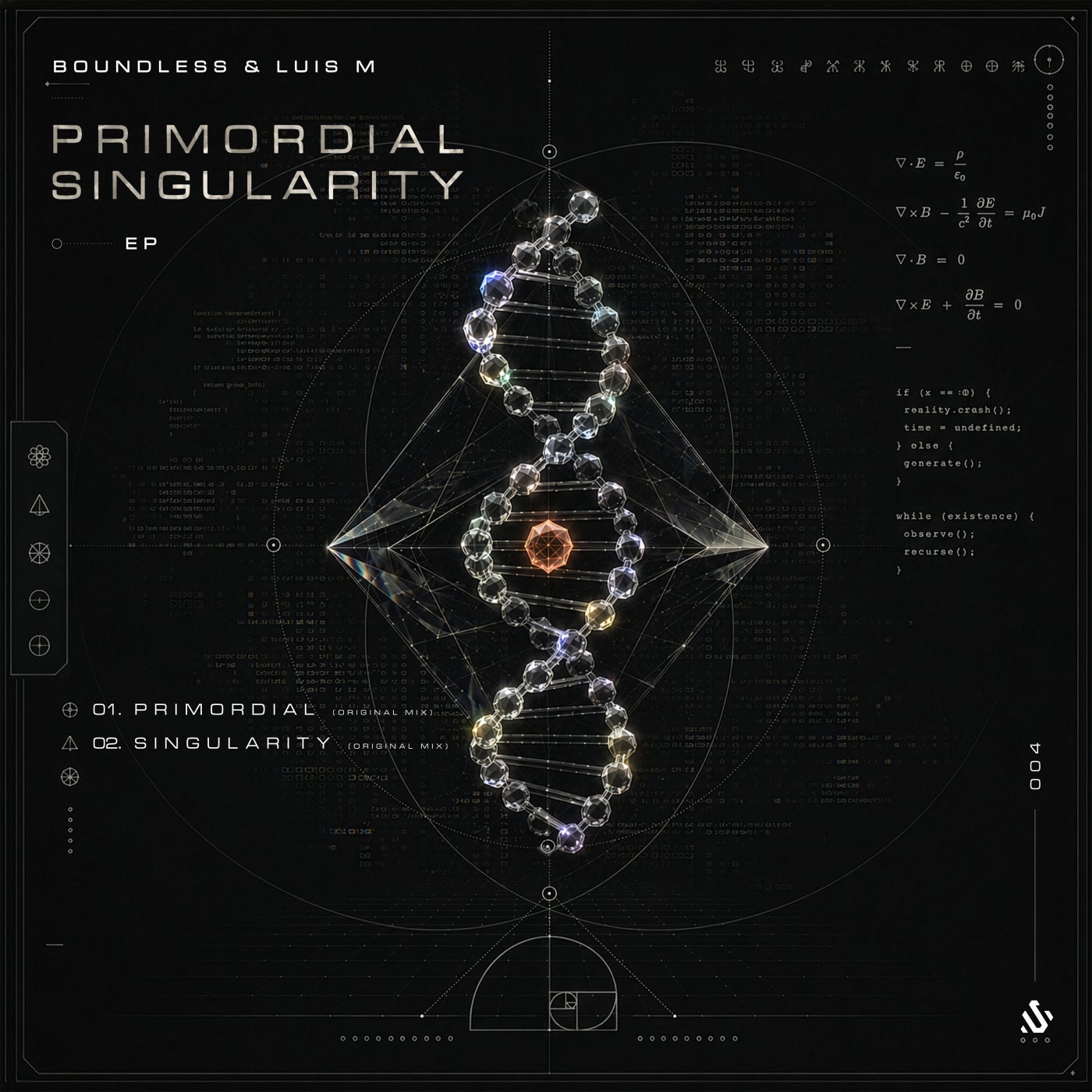 Cover - Luis M, Boundless - Singularity (Original Mix) Promo tools