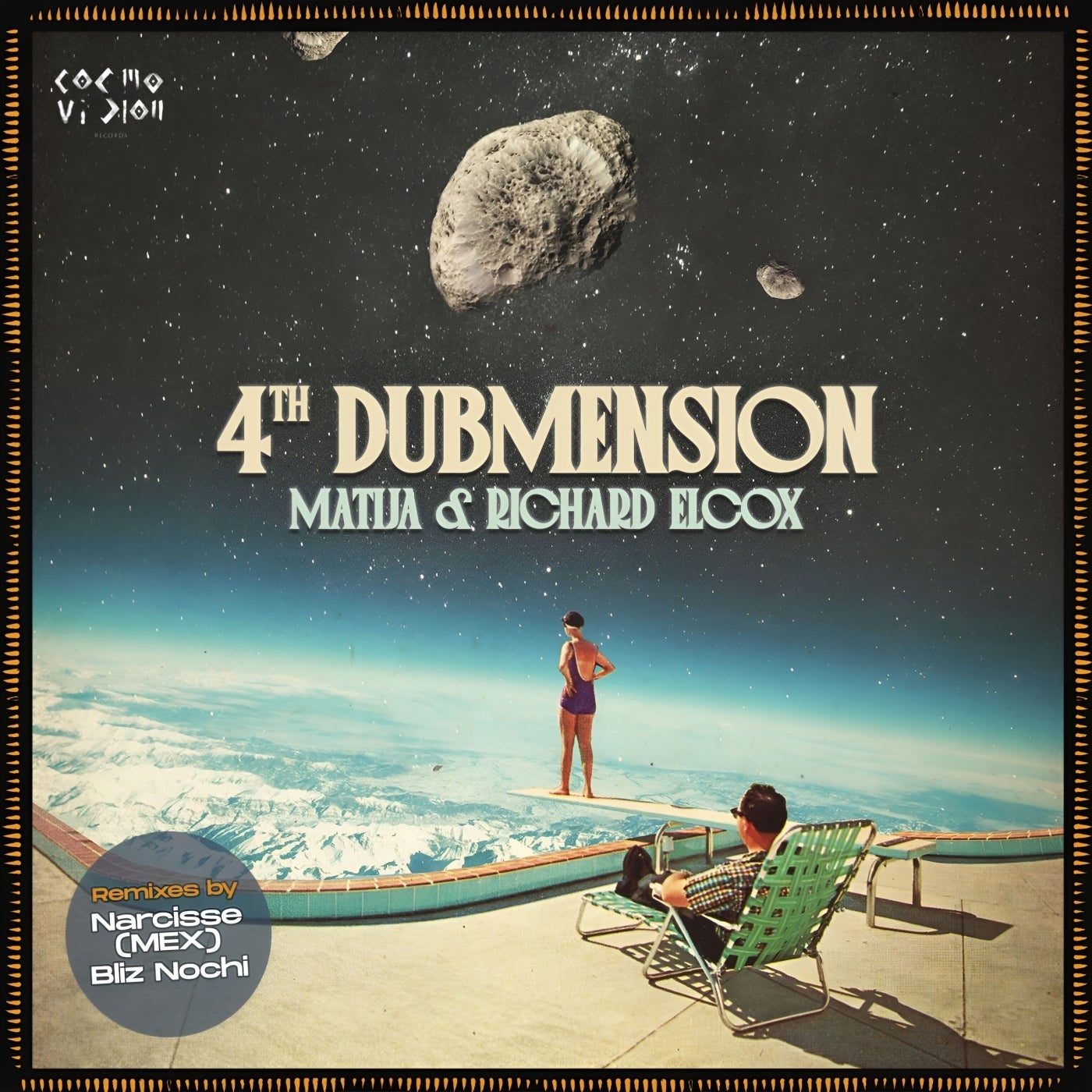 Cover - Matija, Richard Elcox - 4th Dubmension (Original Mix) Promo tools
