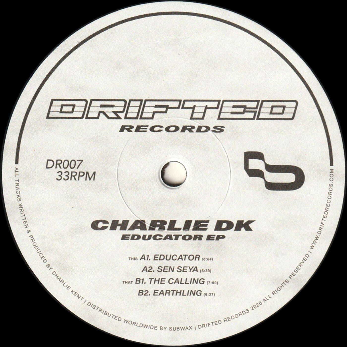 Cover - Charlie DK - Earthling (Original Mix) Promo tools