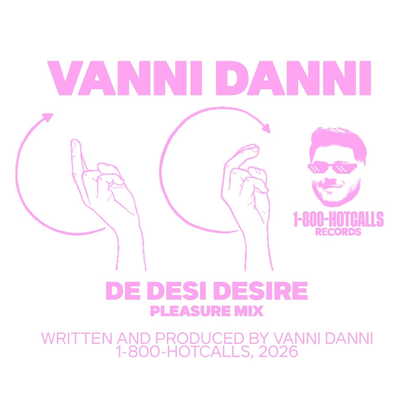 Cover - Vanni Danni - De Desi Desire (Pleasure Mix) Promo tools
