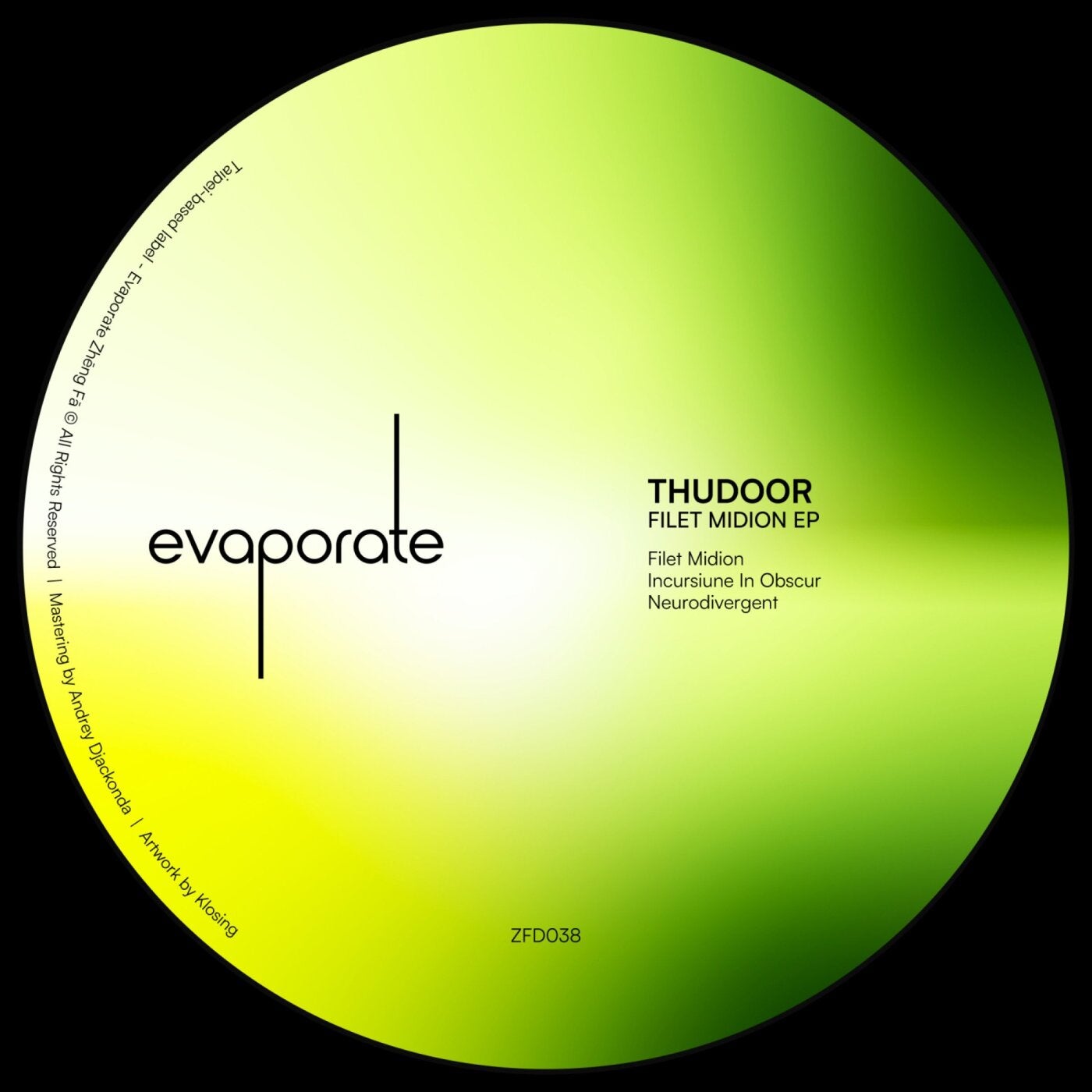 Cover - Thudoor - Incursiune In Obscur (Original Mix) Promo tools