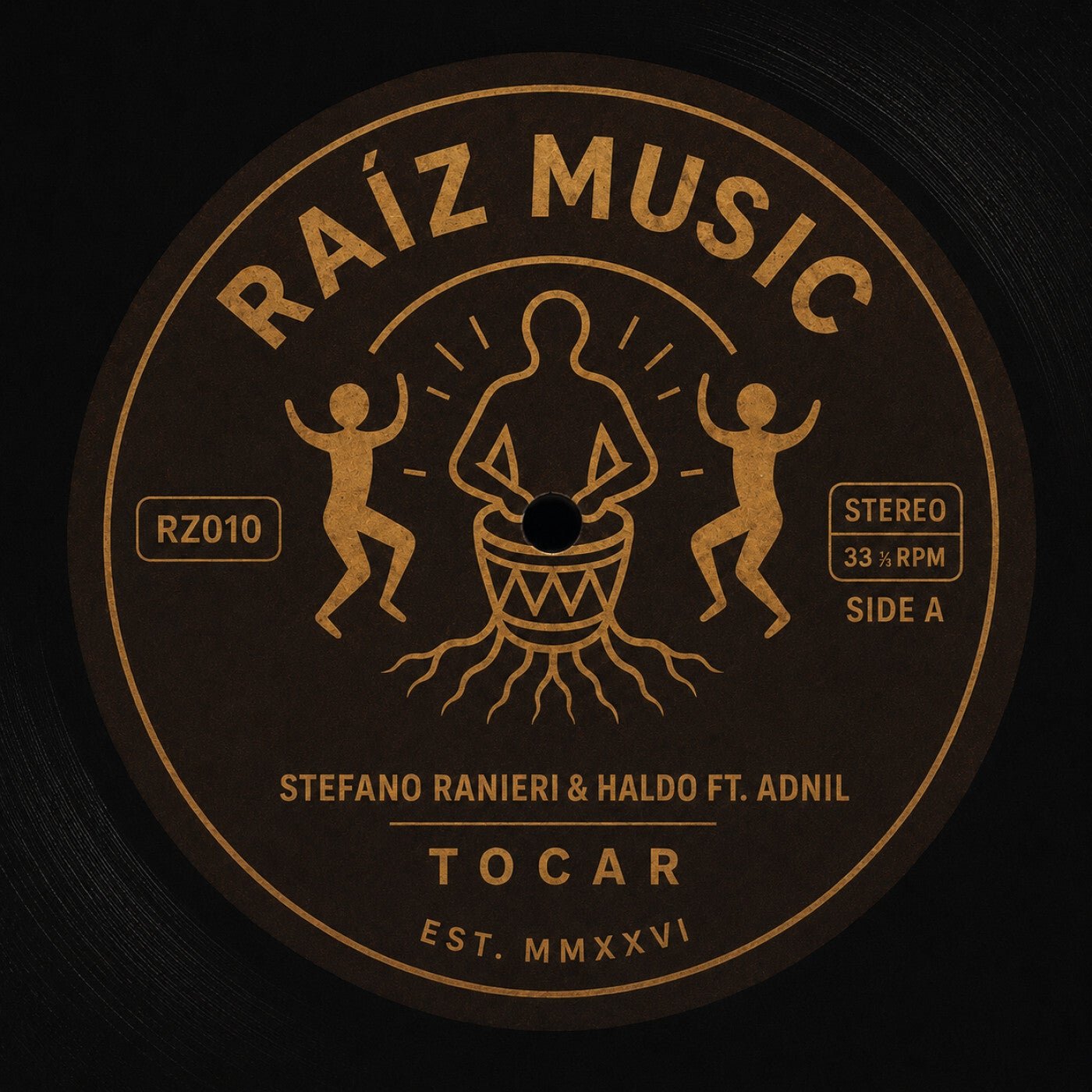 Cover - Stefano Ranieri, Haldo - Tocar (feat. AdniL) (Original Mix) 