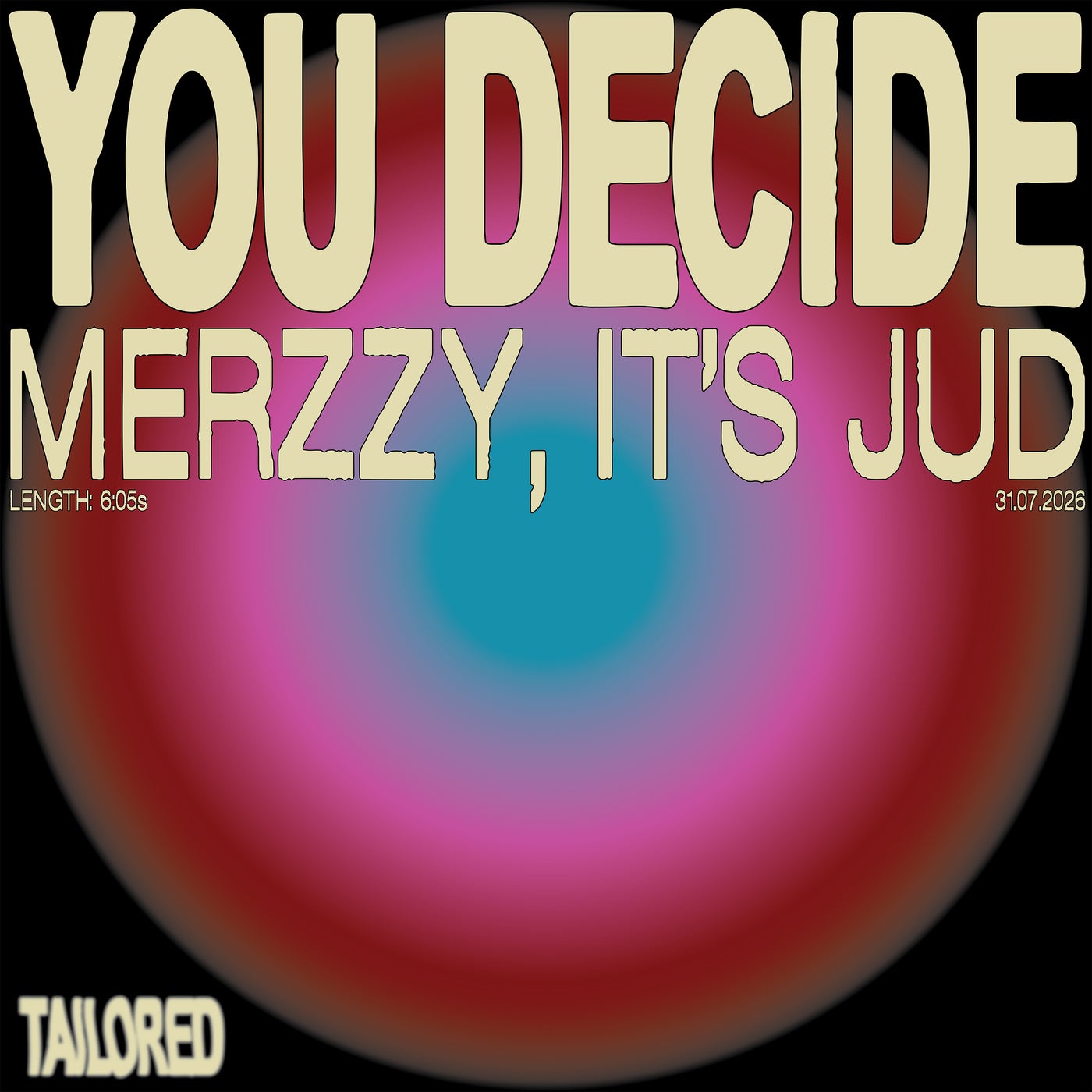 Cover - Merzzy, it's jud - You Decide (Extended Mix) Promo tools