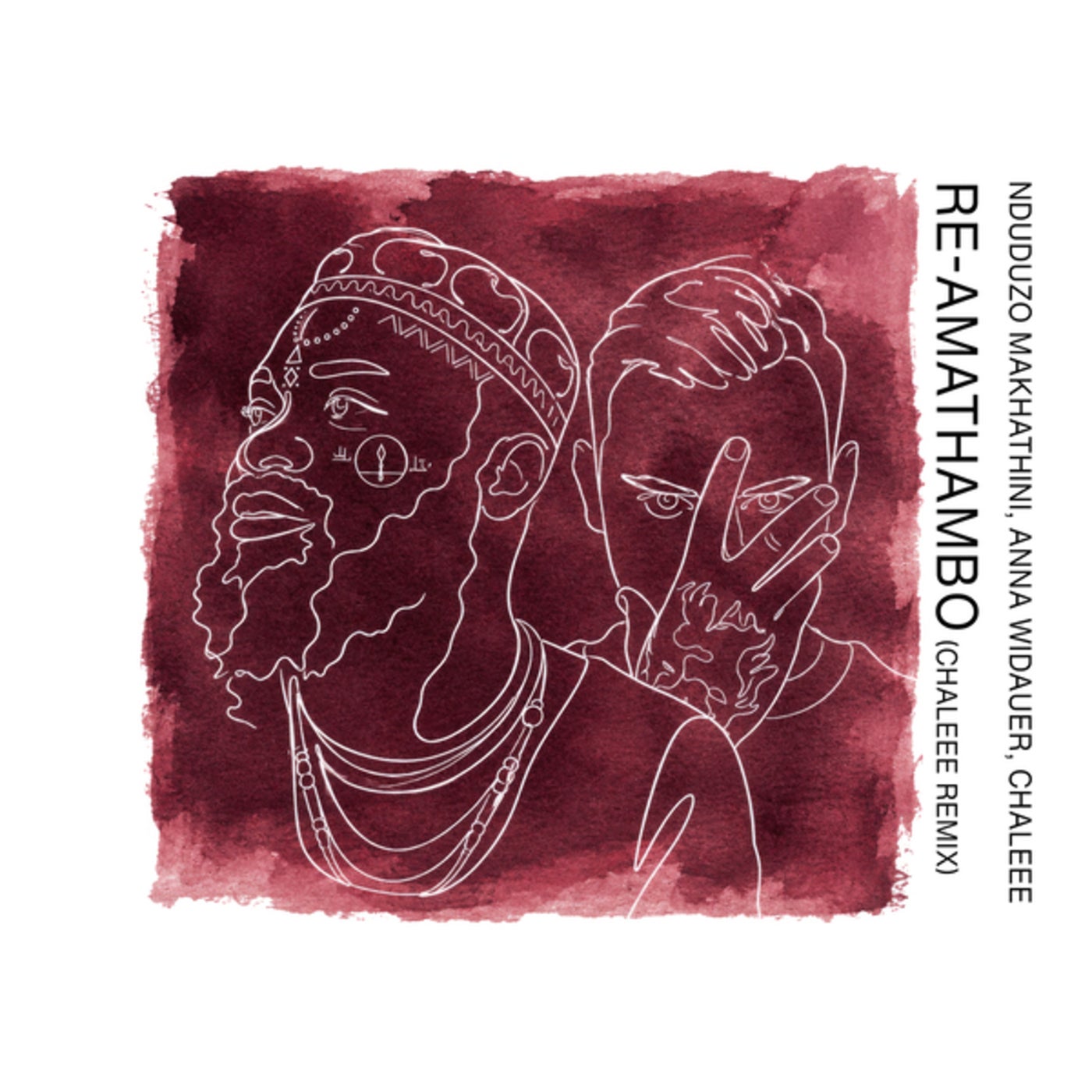 Cover - Chaleee, Nduduzo Makhathini, Anna Widauer - Re-Amathambo (Remix) Promo tools