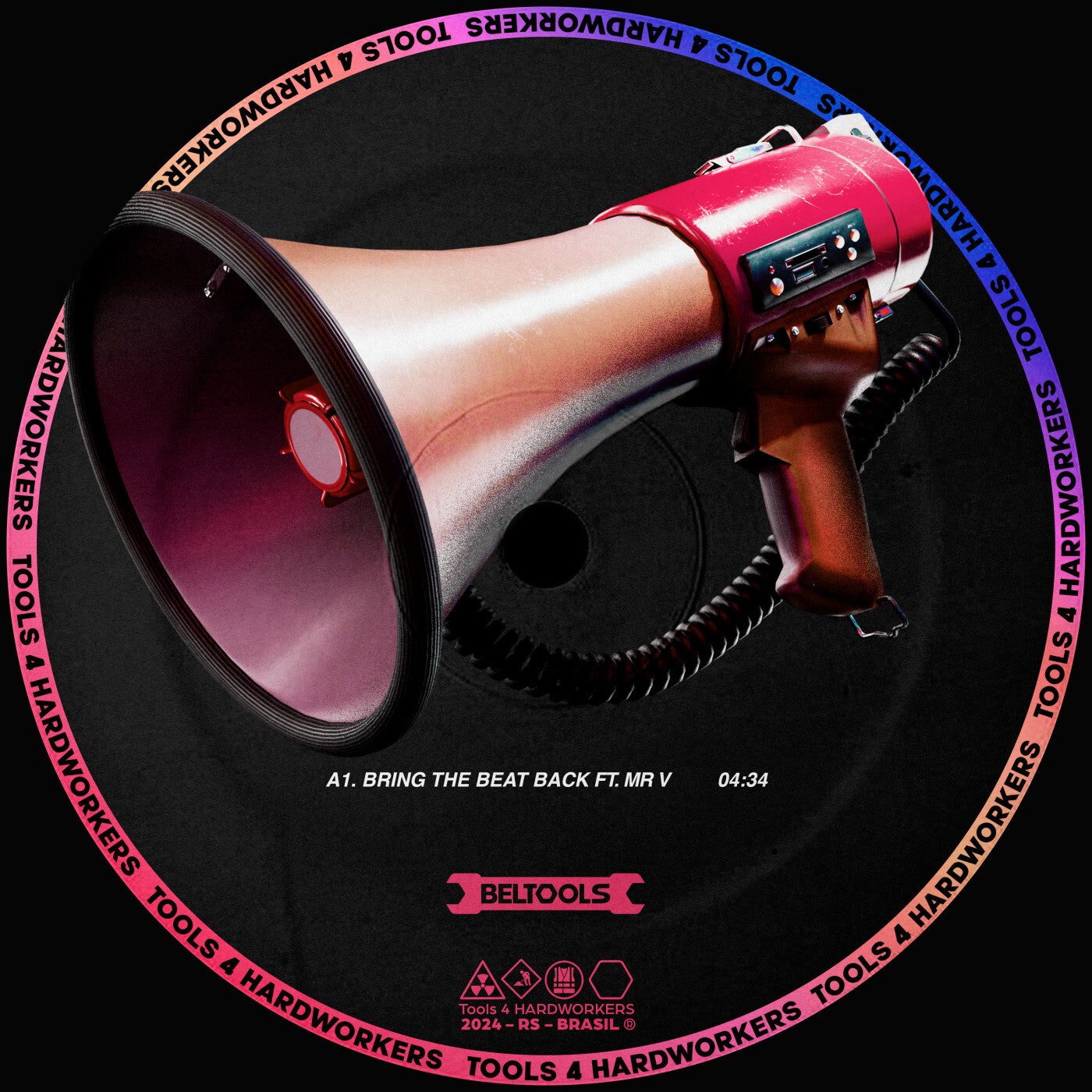 Cover - Beltran - Bring The Beat Back (feat. Mr. V) (Original Mix) Promo tools