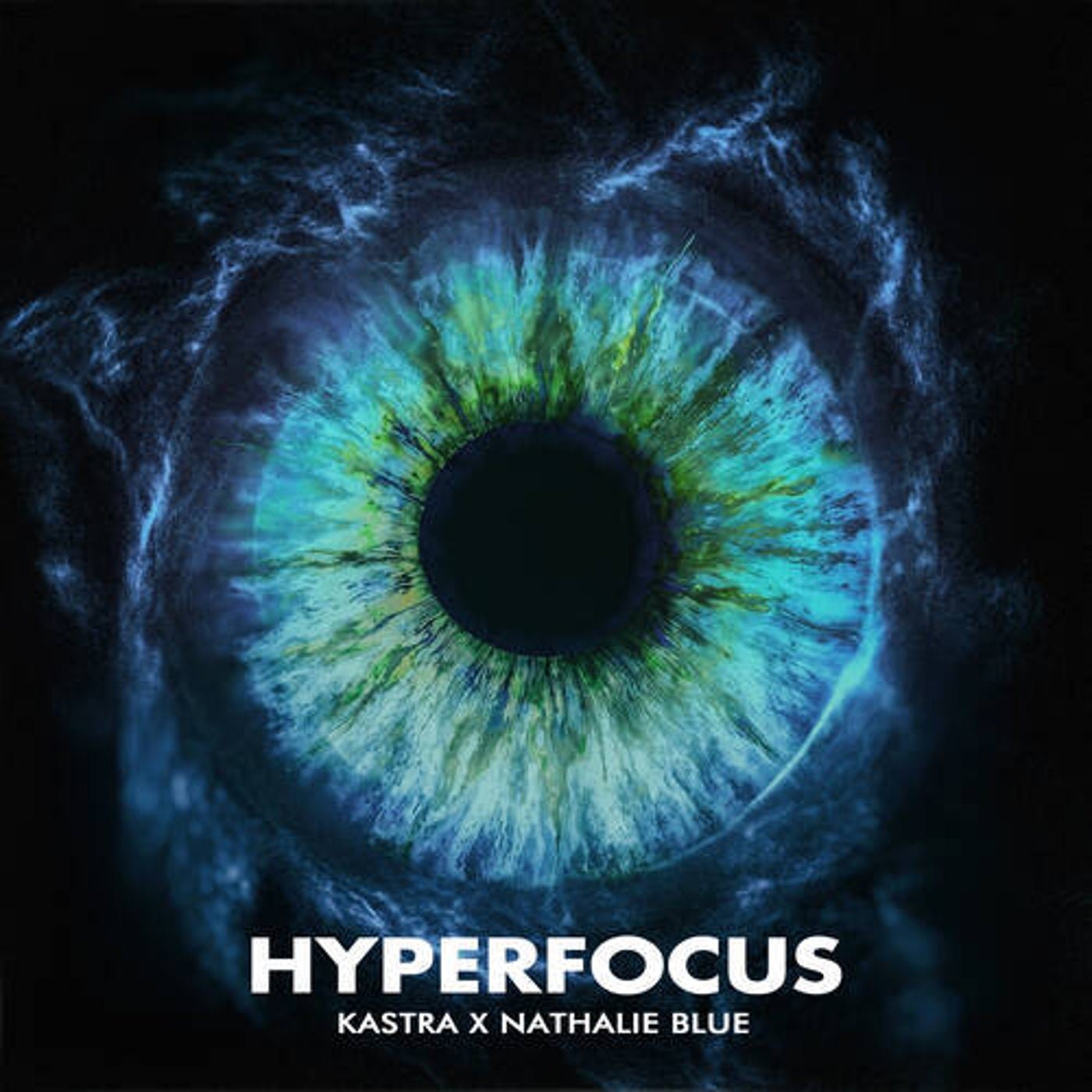 Cover - Kastra, Nathalie Blue - Hyperfocus (Extended Mix) Promo tools