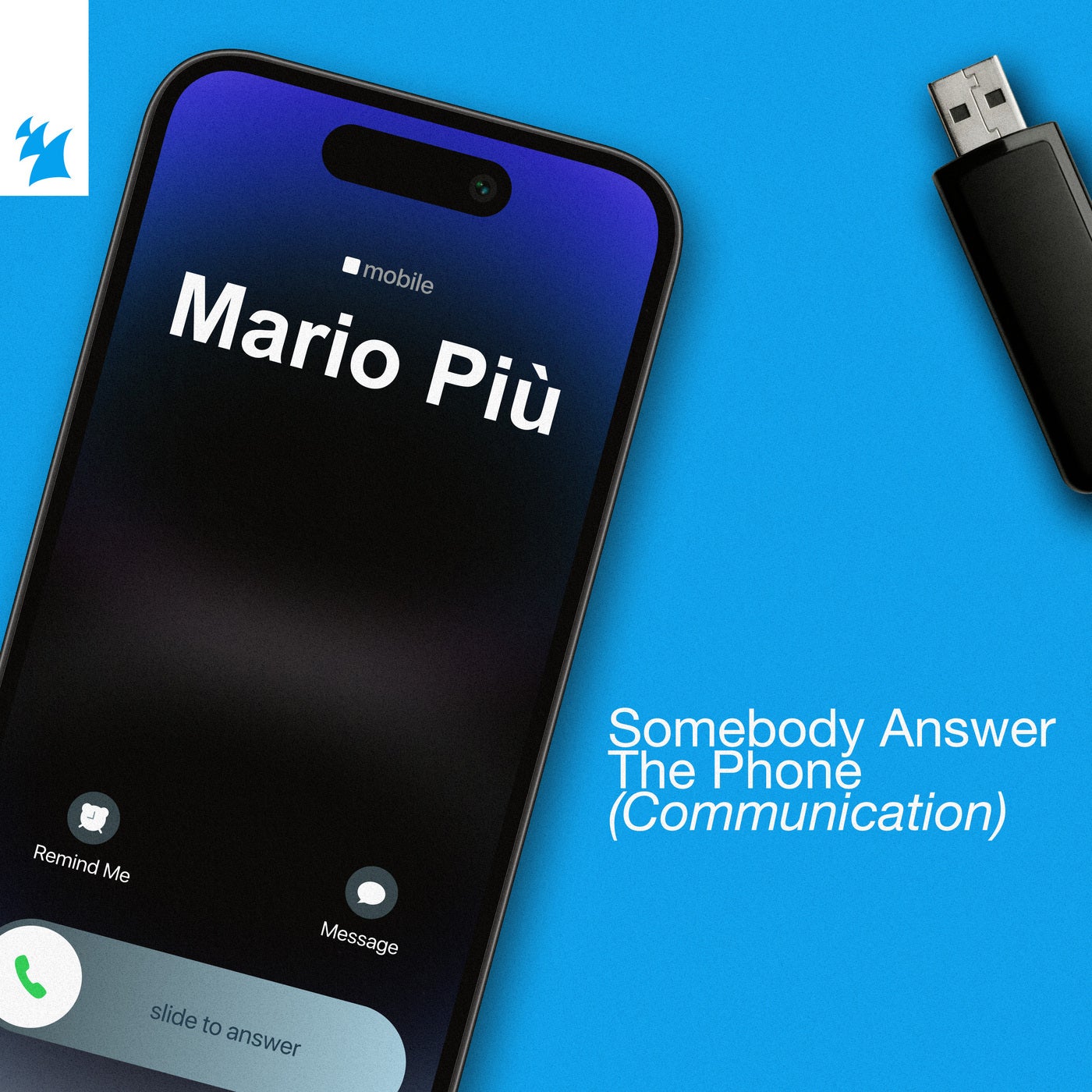 Cover - Mario Piu - Somebody Answer The Phone (Communication) (Rerecorded Extended Mix) Promo tools
