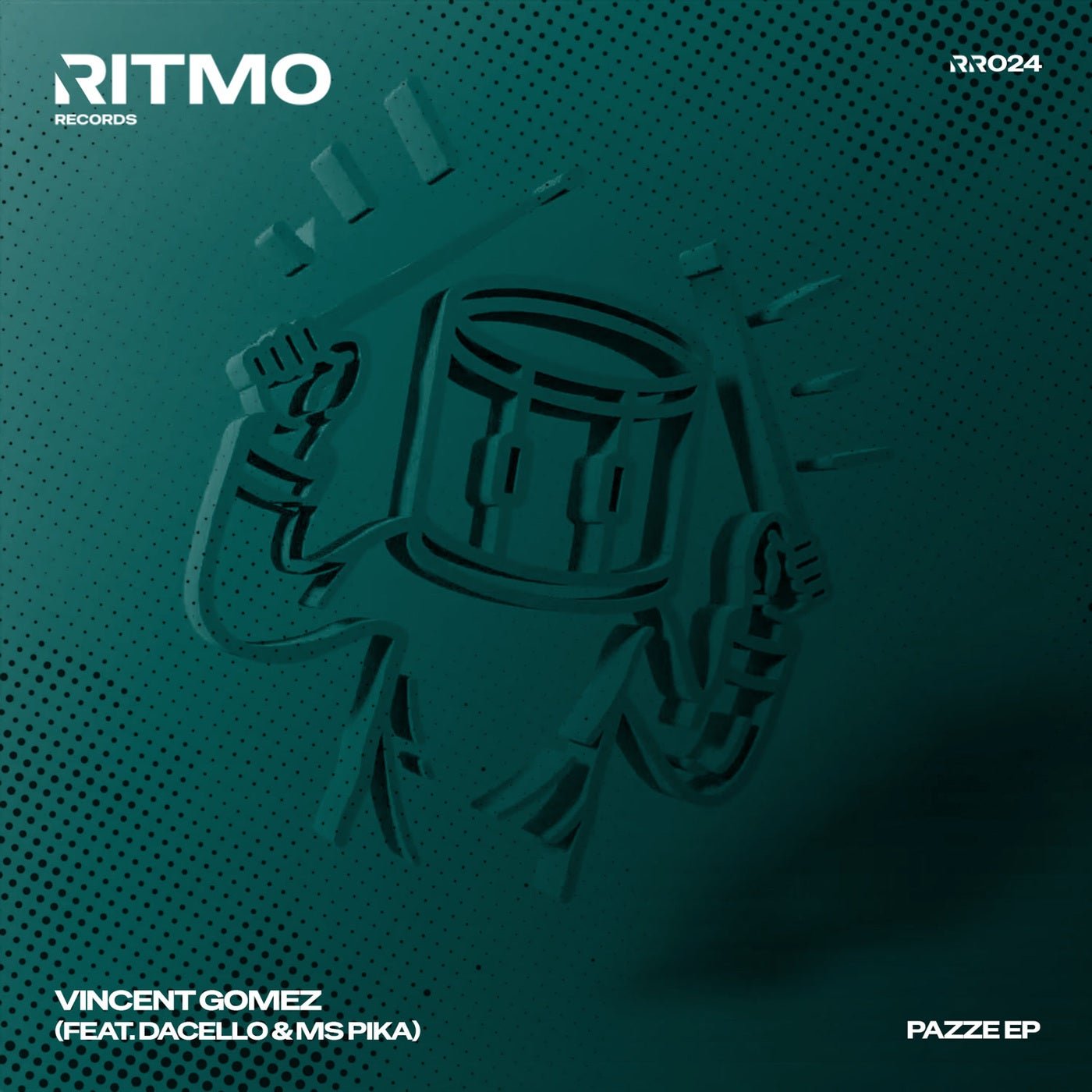 Cover - Ms Pika, Vincent Gomez - Pazze (Original Mix)