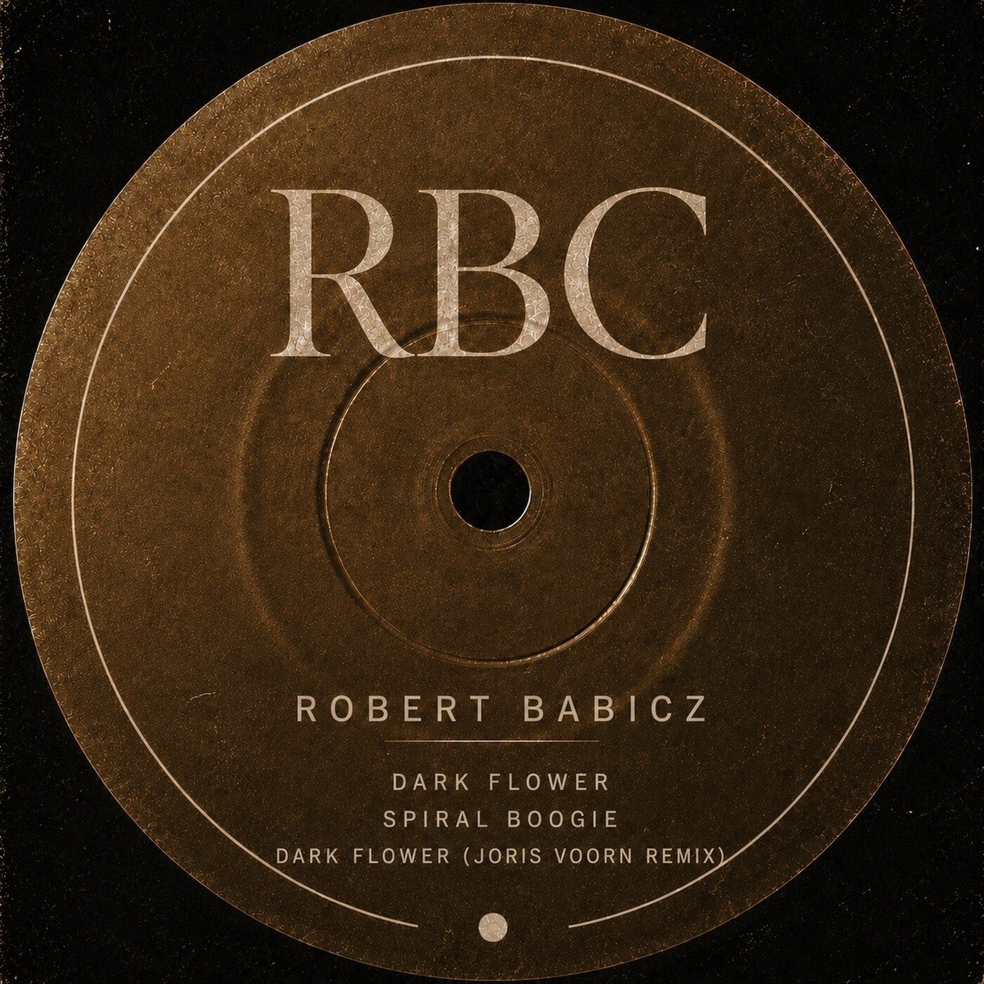 Cover - Robert Babicz - Dark Flower (Remastered) Promo tools