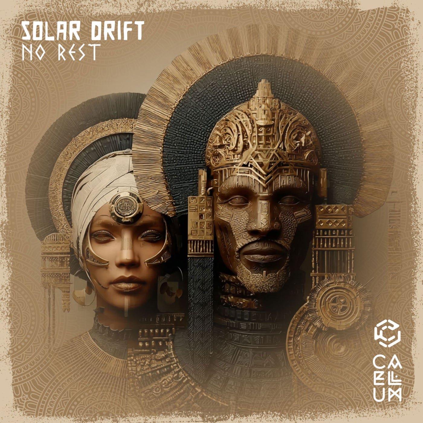 Cover - Solar Drift - No Rest (Extended MIx) Promo tools