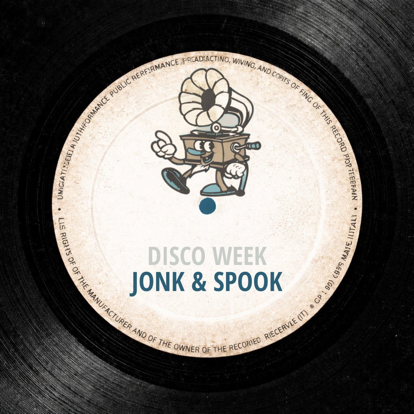 Cover - Jonk & Spook - Disco Week (Extended Mix) 