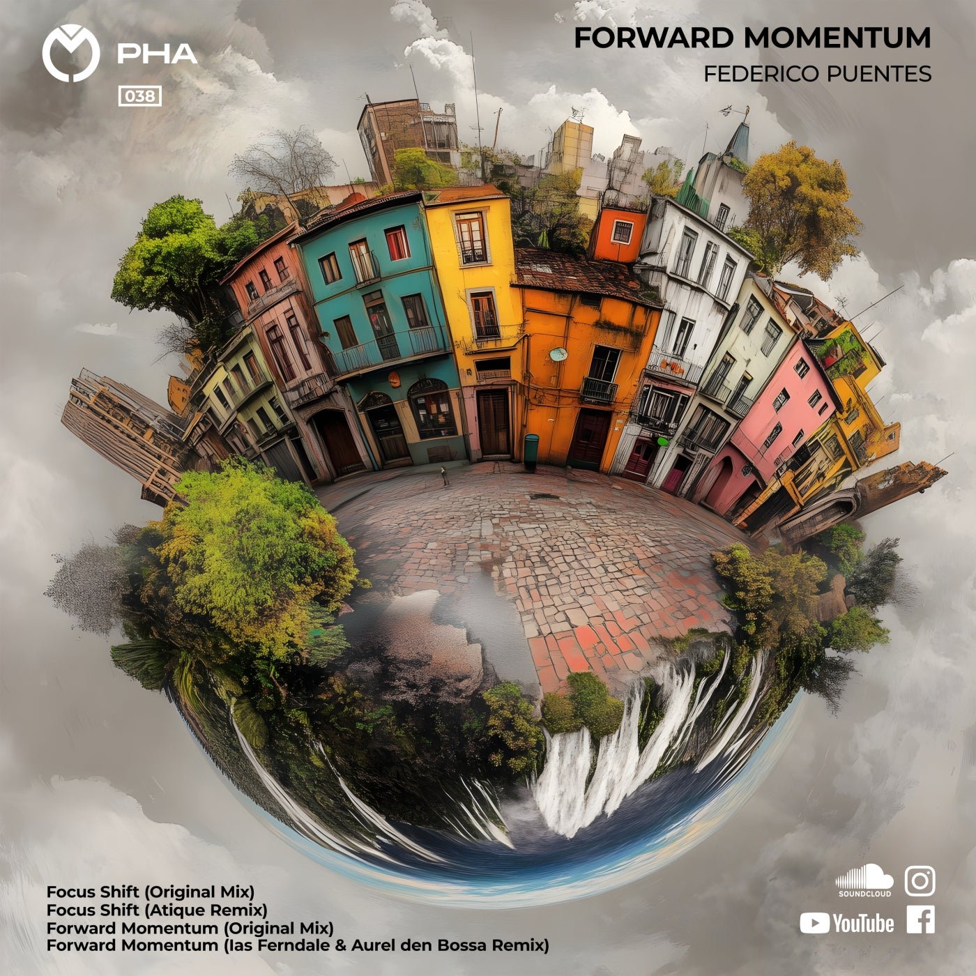 Cover - Federico Puentes - Forward Momentum (Original Mix) Promo tools