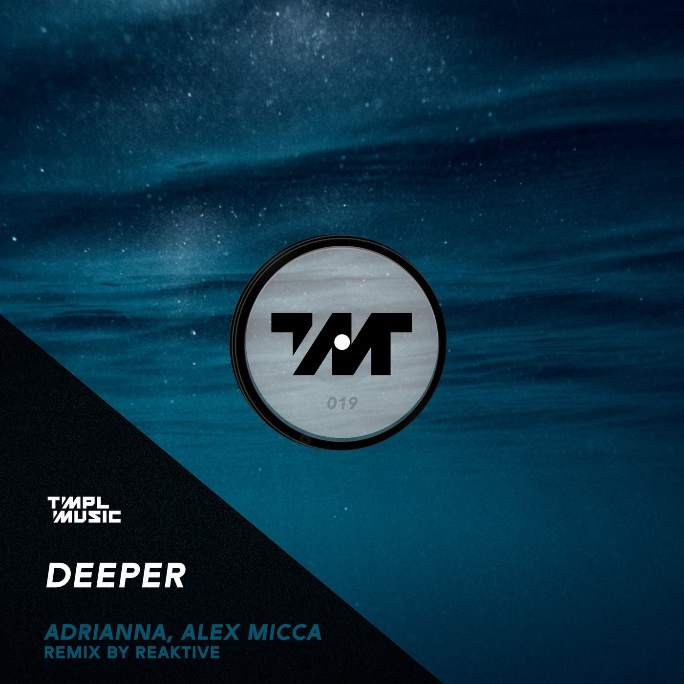 Cover - ADRIANNA, Alex Micca - DEEPER (Original Mix) Promo tools