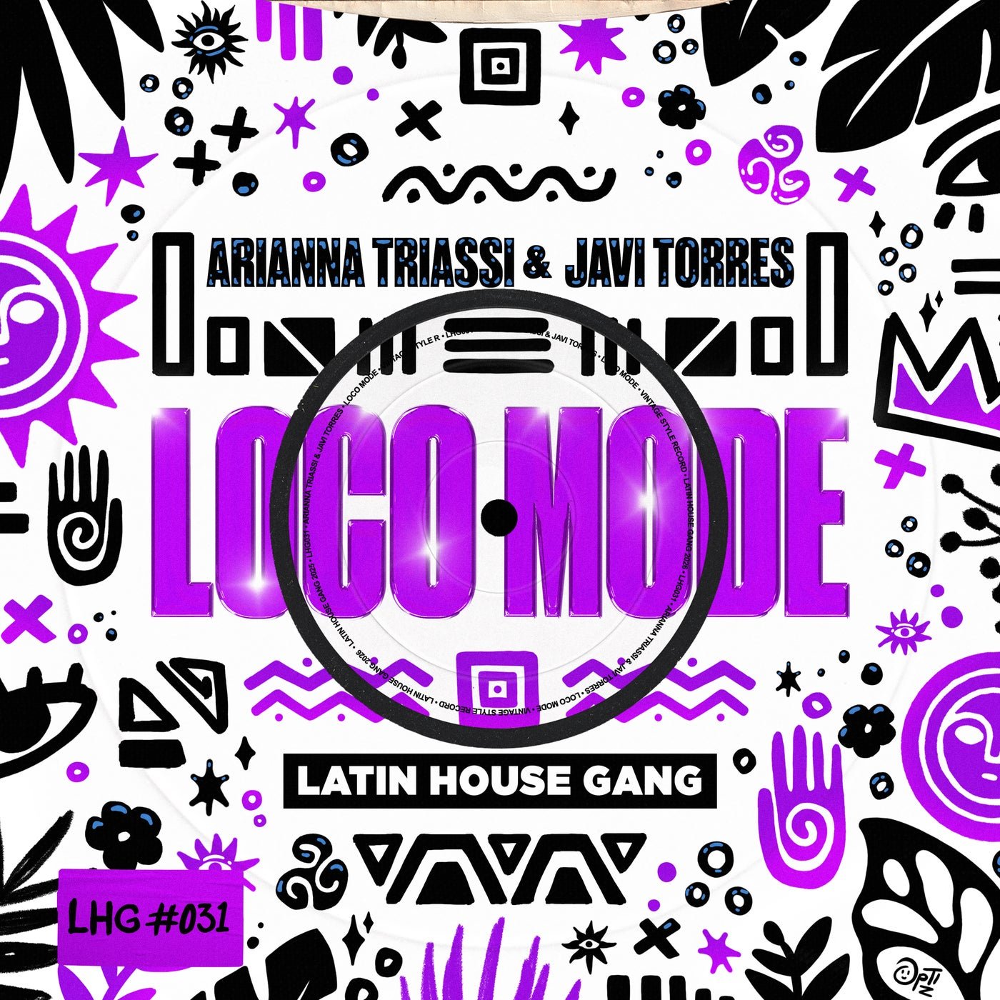 Cover - Javi Torres, Arianna Triassi, LATIN HOUSE GANG - Loco Mode (Extended Mix) Promo tools
