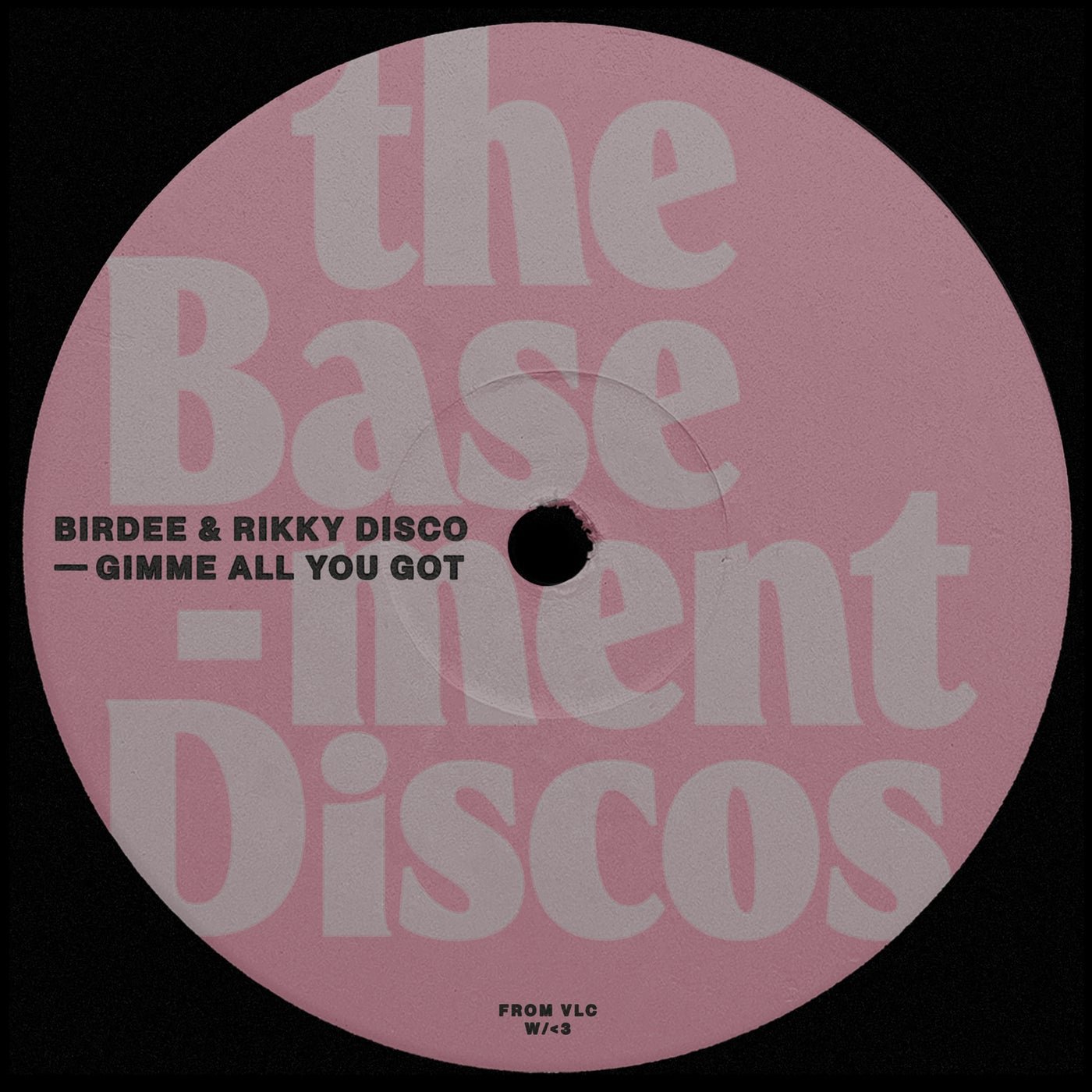 Cover - Birdee, Rikky Disco - Gimme All You Got (Original Mix) Promo tools