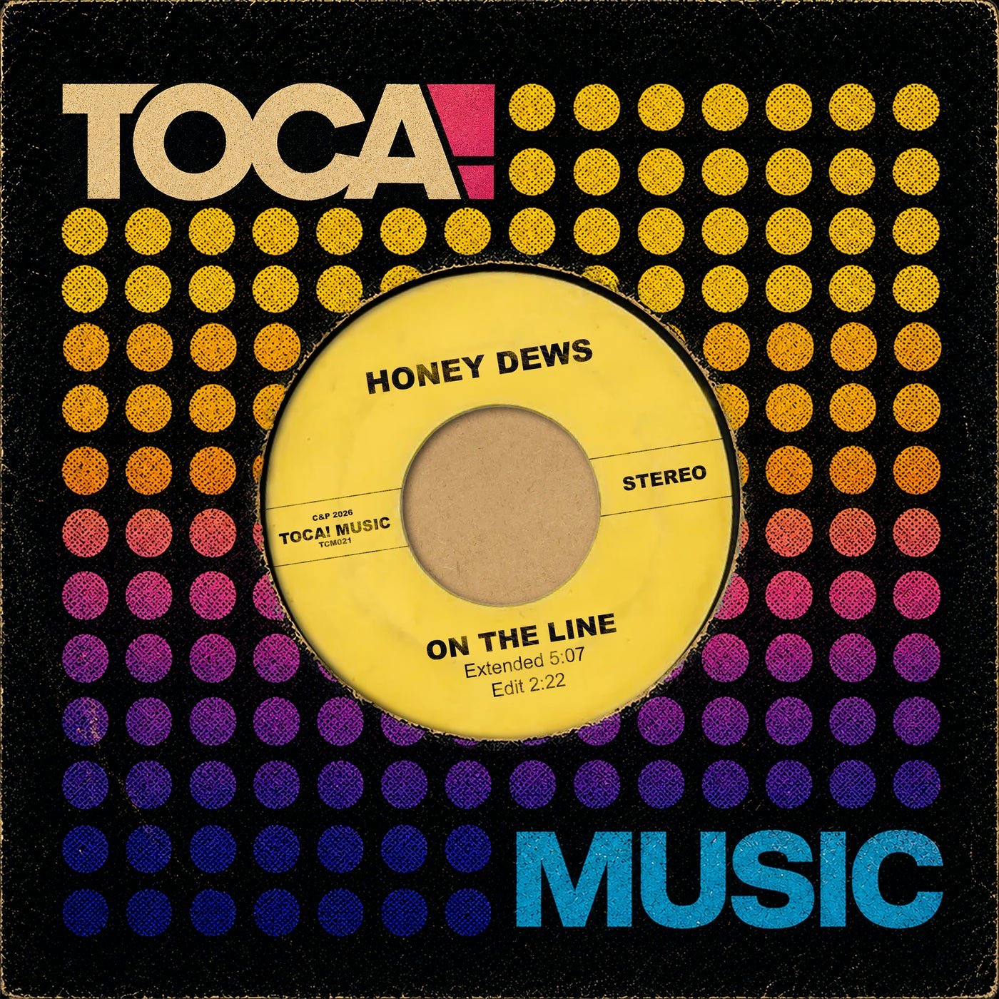 Cover - Honey Dews - On The Line (Extended) Promo tools