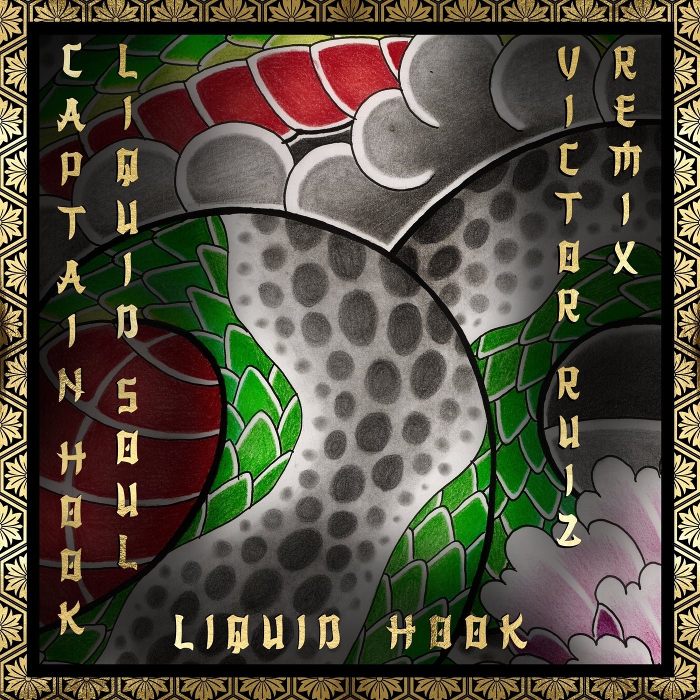 Cover - Liquid Soul, Victor Ruiz, Captain Hook - Liquid Hook (Victor Ruiz Remix) Promo tools