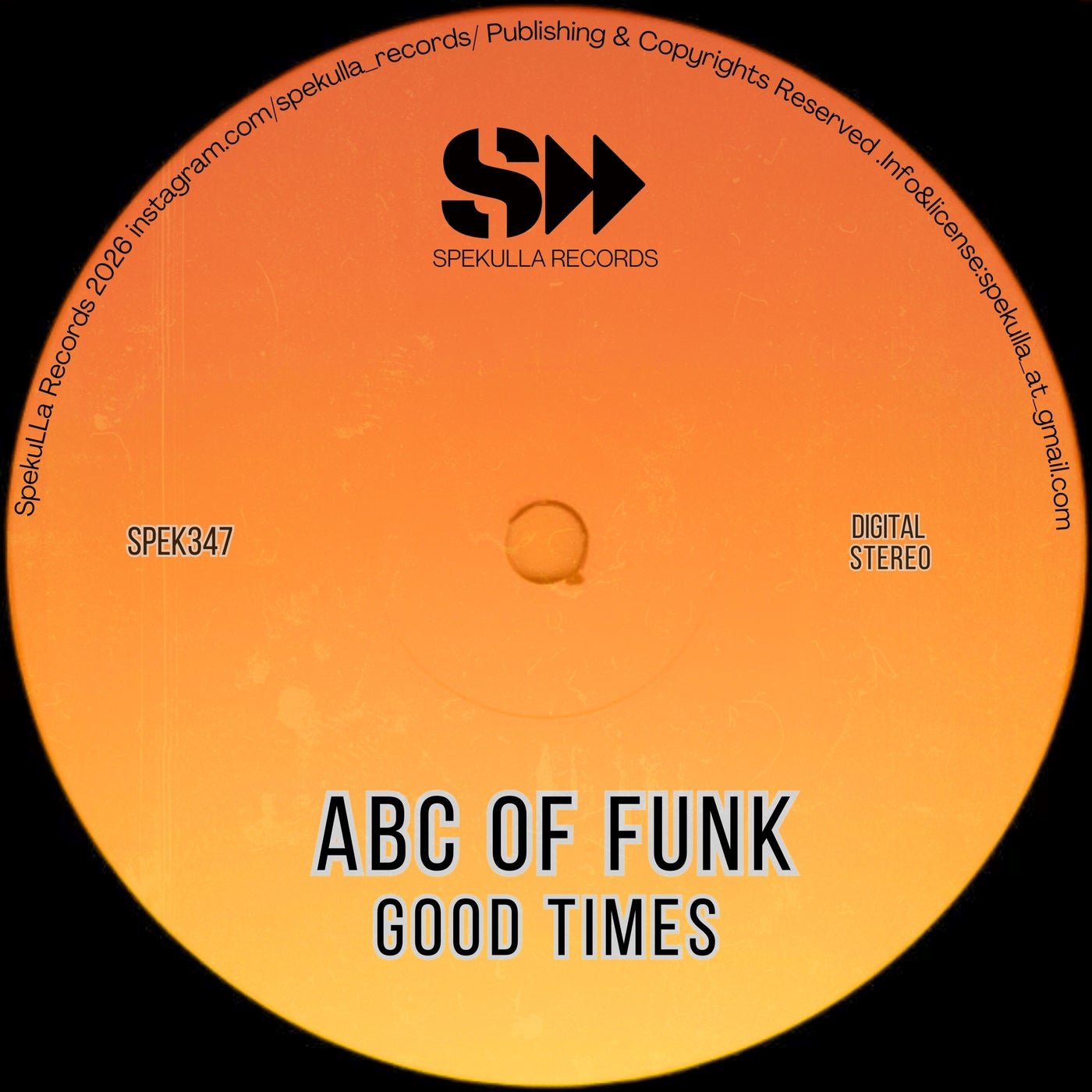 Cover - Seb Skalski, Abc of Funk - Good Times (Seb Skalski Mix) Promo tools