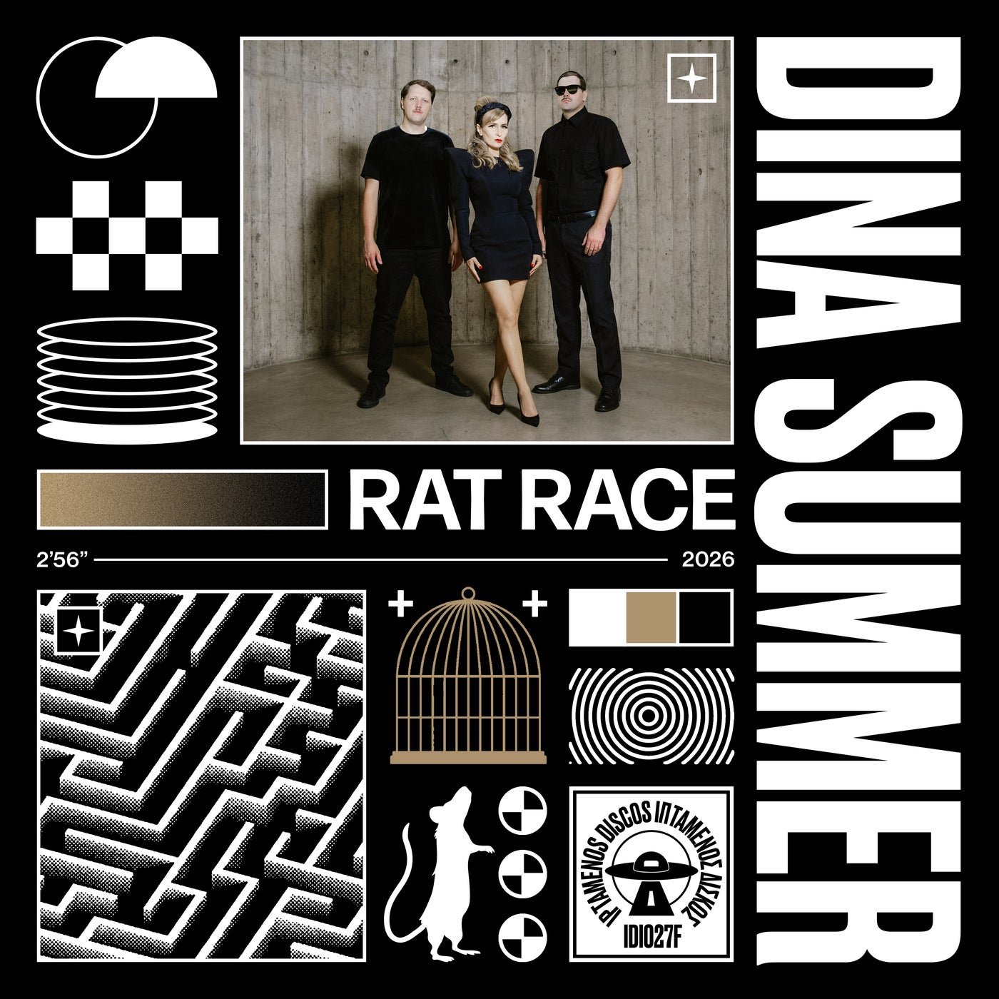 Cover - Kalipo, Local Suicide, Dina Summer - Rat Race (Original Mix) 