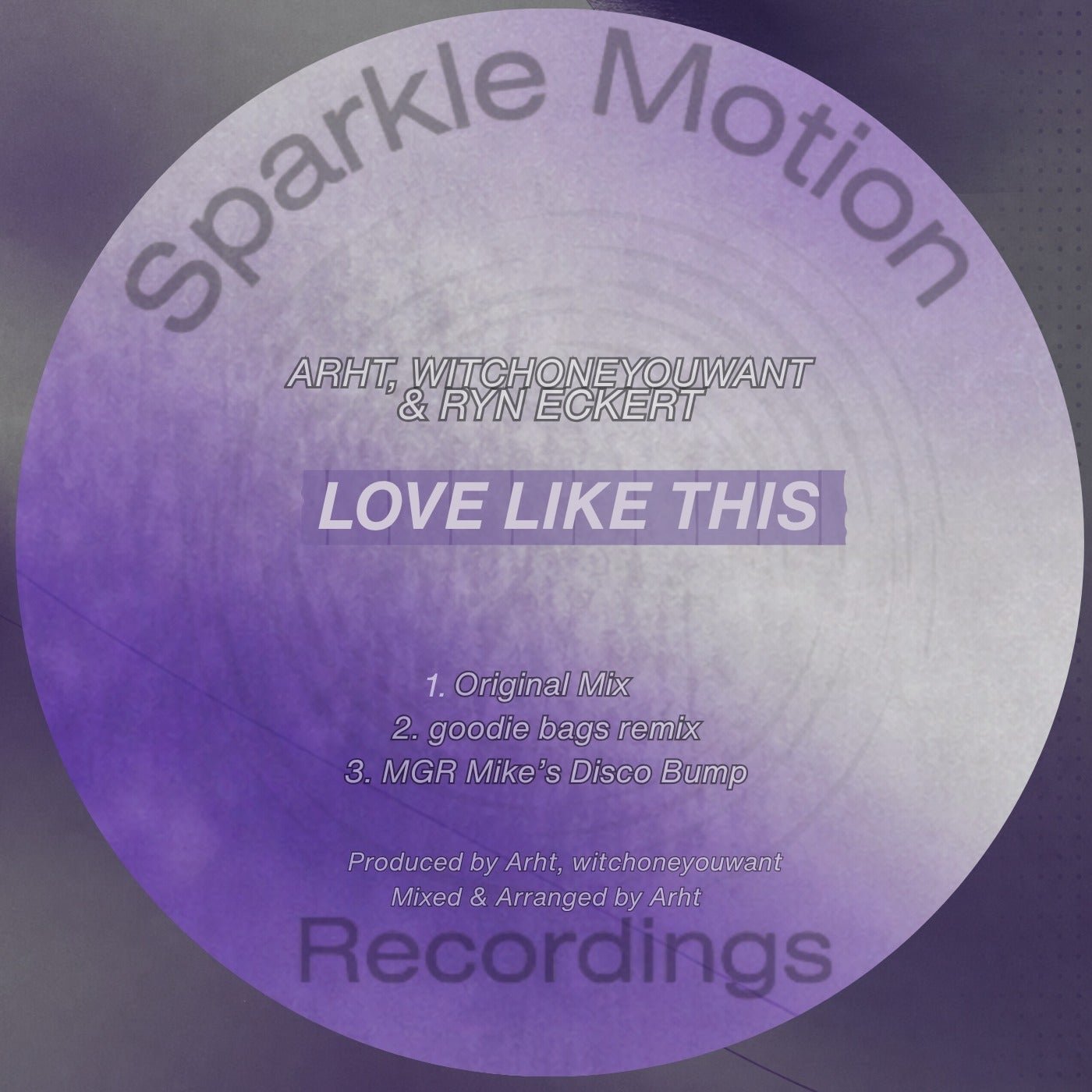 Cover - Arht, Ryn Eckert, witchoneyouwant - Love Like This (Original Mix) Promo tools