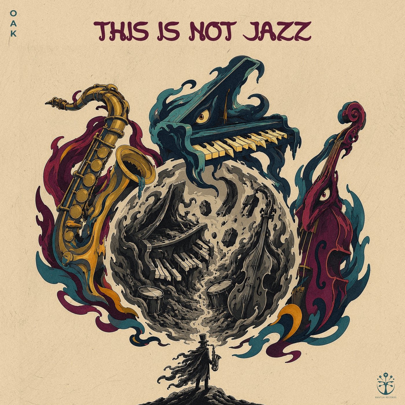 Cover - Oak (BR) - This is Not Jazz (Original Mix) Promo tools