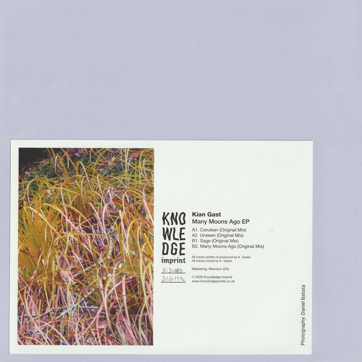 Cover - Kian Gast - Cerulean (Original Mix) Promo tools