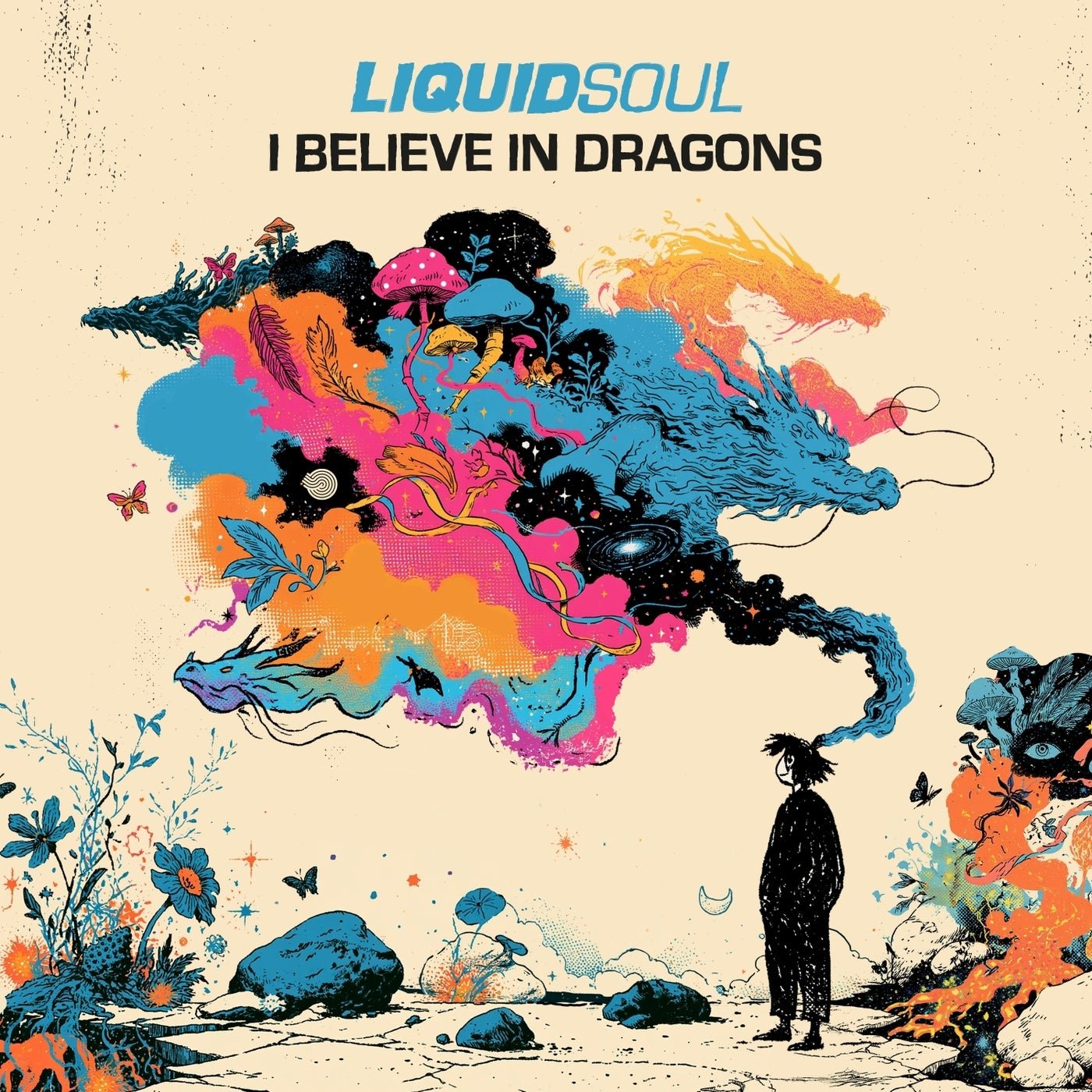 Cover - Liquid Soul - I Believe in Dragons (Original mix) Promo tools