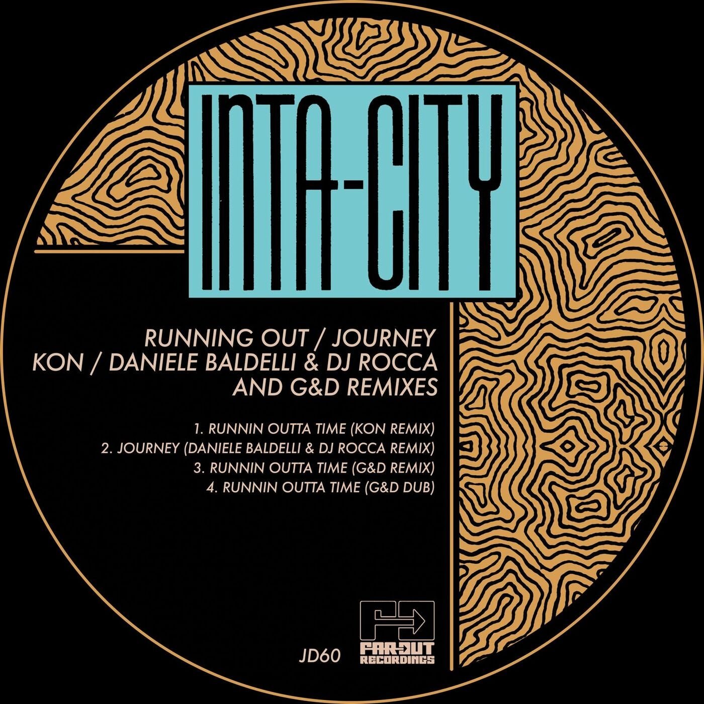 Cover - Inta-City - Runnin' Outta Time (Kon's Got It Together Flip) Promo tools