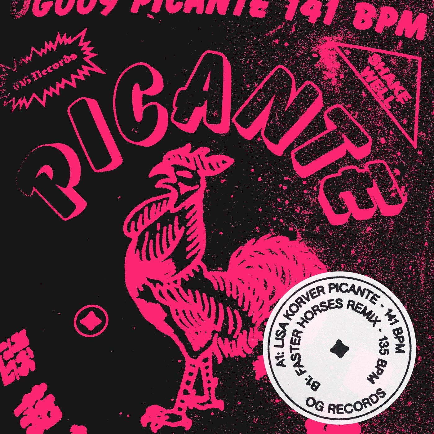 Cover - Lisa Korver - Picante (Faster Horses Remix) Promo tools
