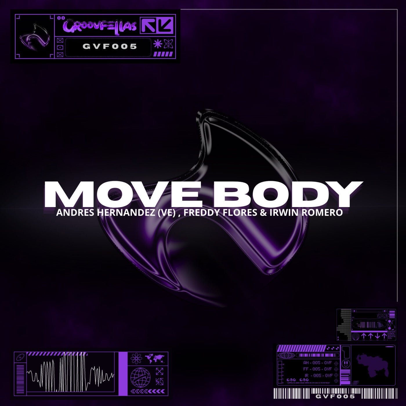 Cover - Andrés Hernández (VE), Freddy Flores & Irwin Romero - Move Body (Original Mix) Promo tools
