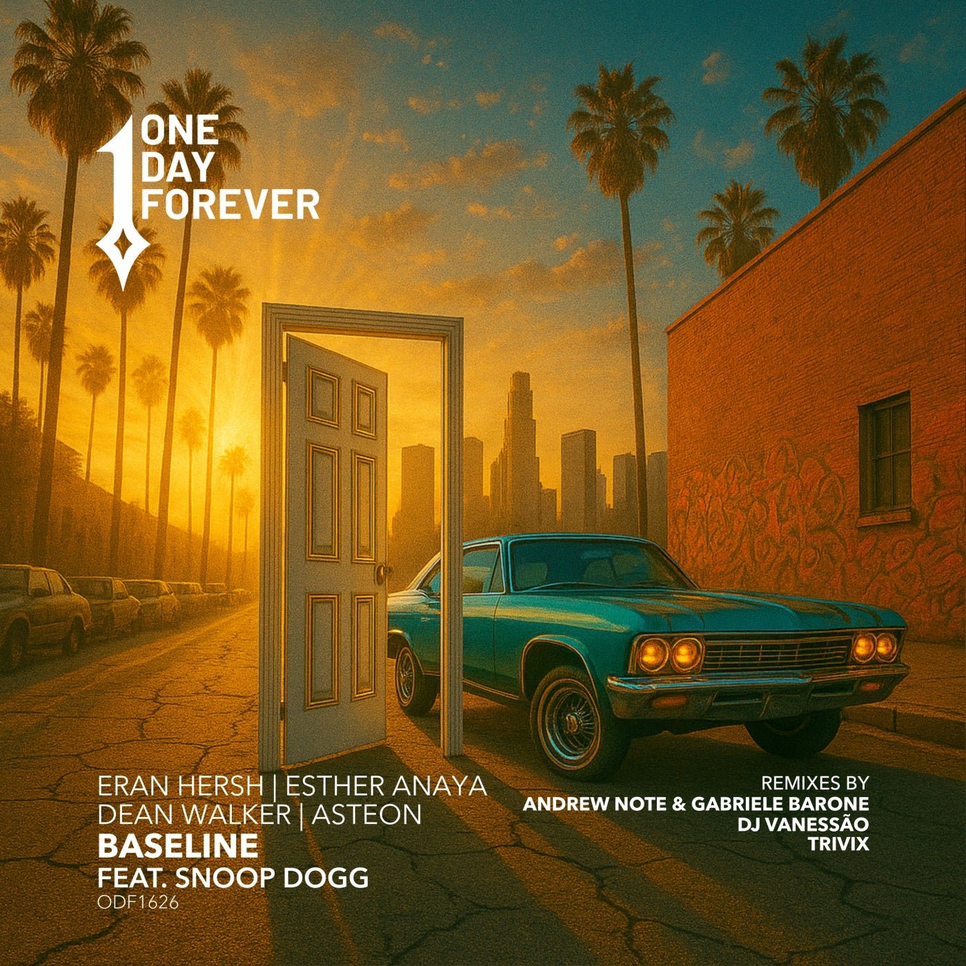 Cover - Eran Hersh, Esther Anaya, Dean Walker, Asteon - Baseline feat. Snoop Dogg (Andrew Note & Gabriele Barone Remix)