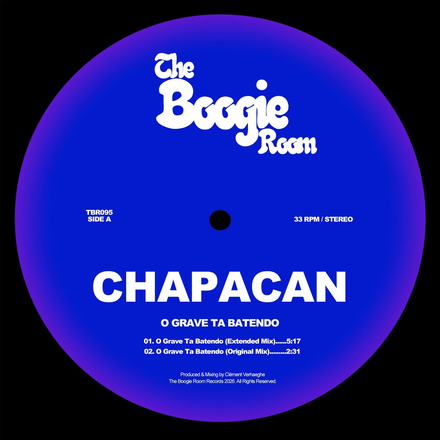 Cover - Chapacan - O Grave Ta Batendo (Extended Mix)
