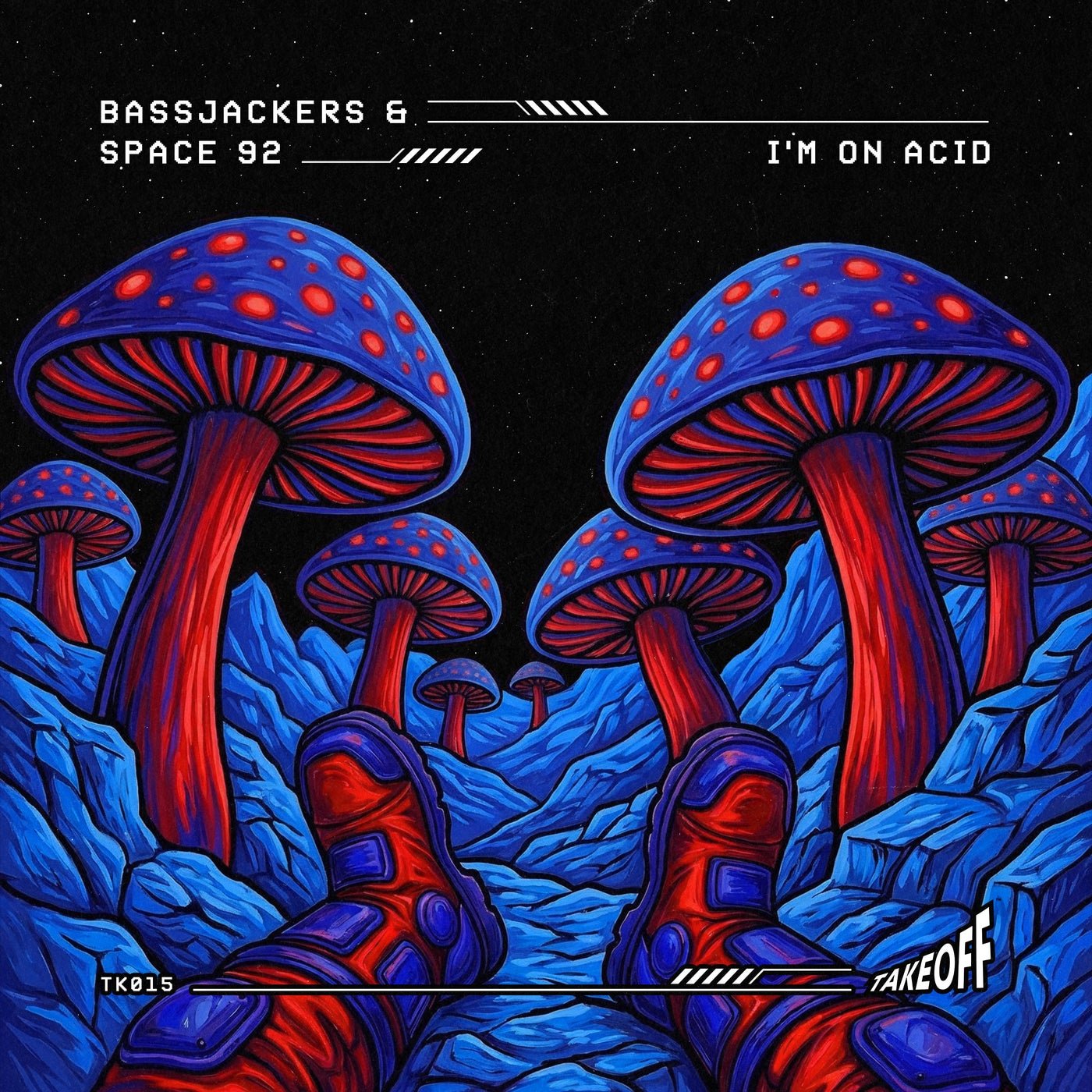 Cover - Bassjackers, Space 92 - I'm On Acid (Original Mix) Promo tools