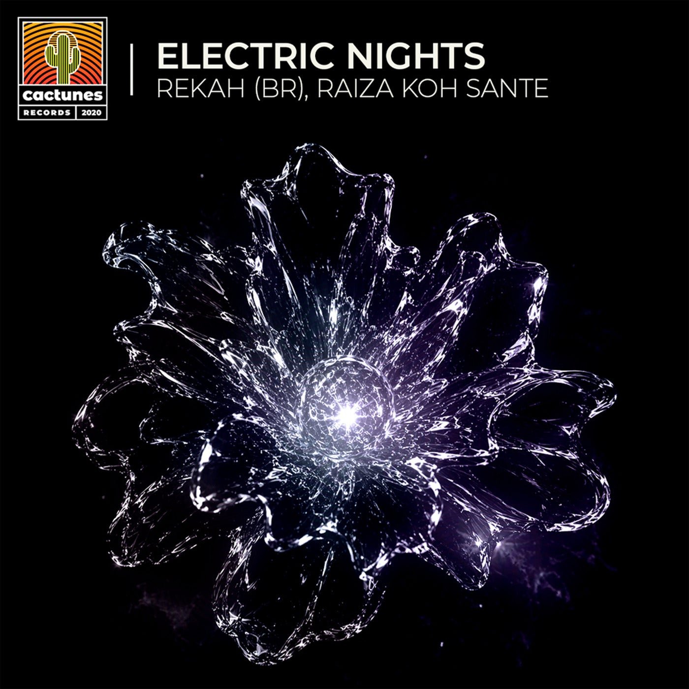 Cover - REKAH(BR), Raiza Koh Sante - Electric Nights (Original Mix) 