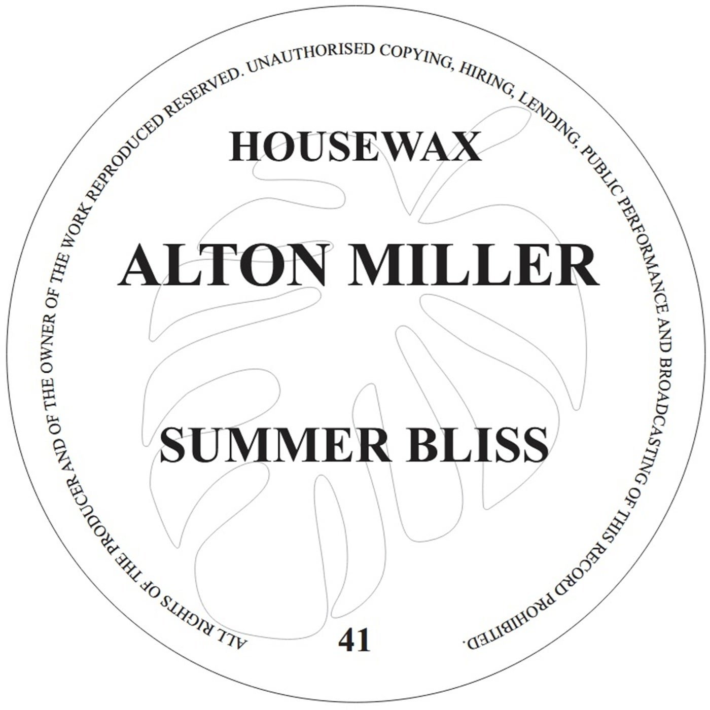Cover - Alton Miller - Aubade (Original Mix) 