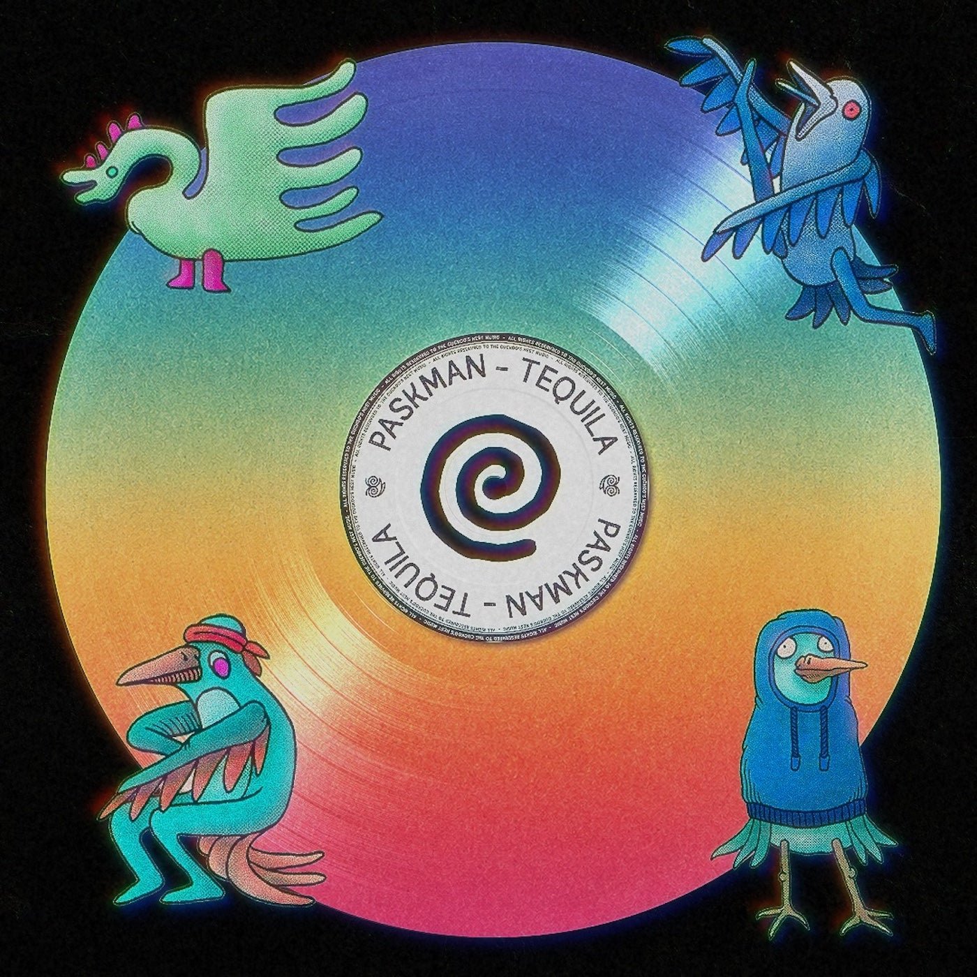 Cover - Paskman - TEQUILA (Extended Mix) Promo tools