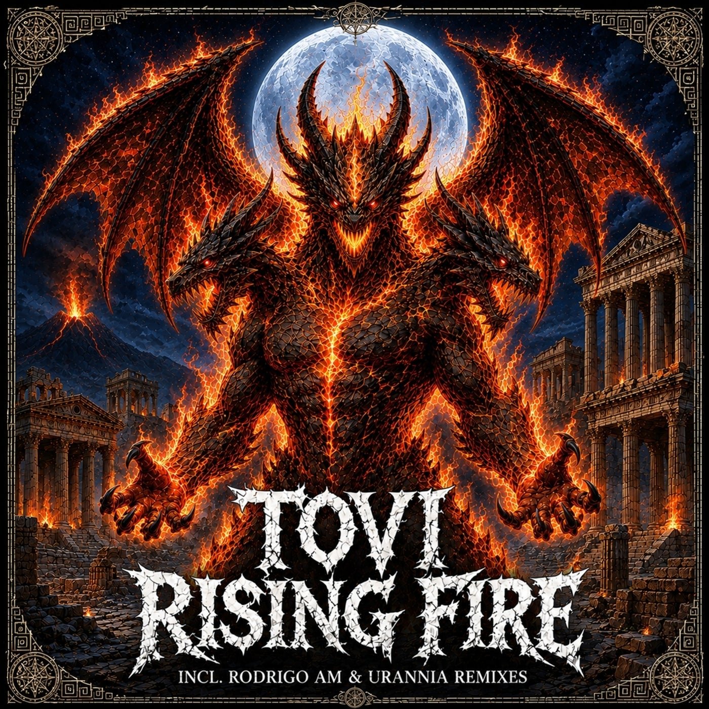 Cover - Tovi (AR) - Rising Fire (Rodrigo AM Remix) Promo tools