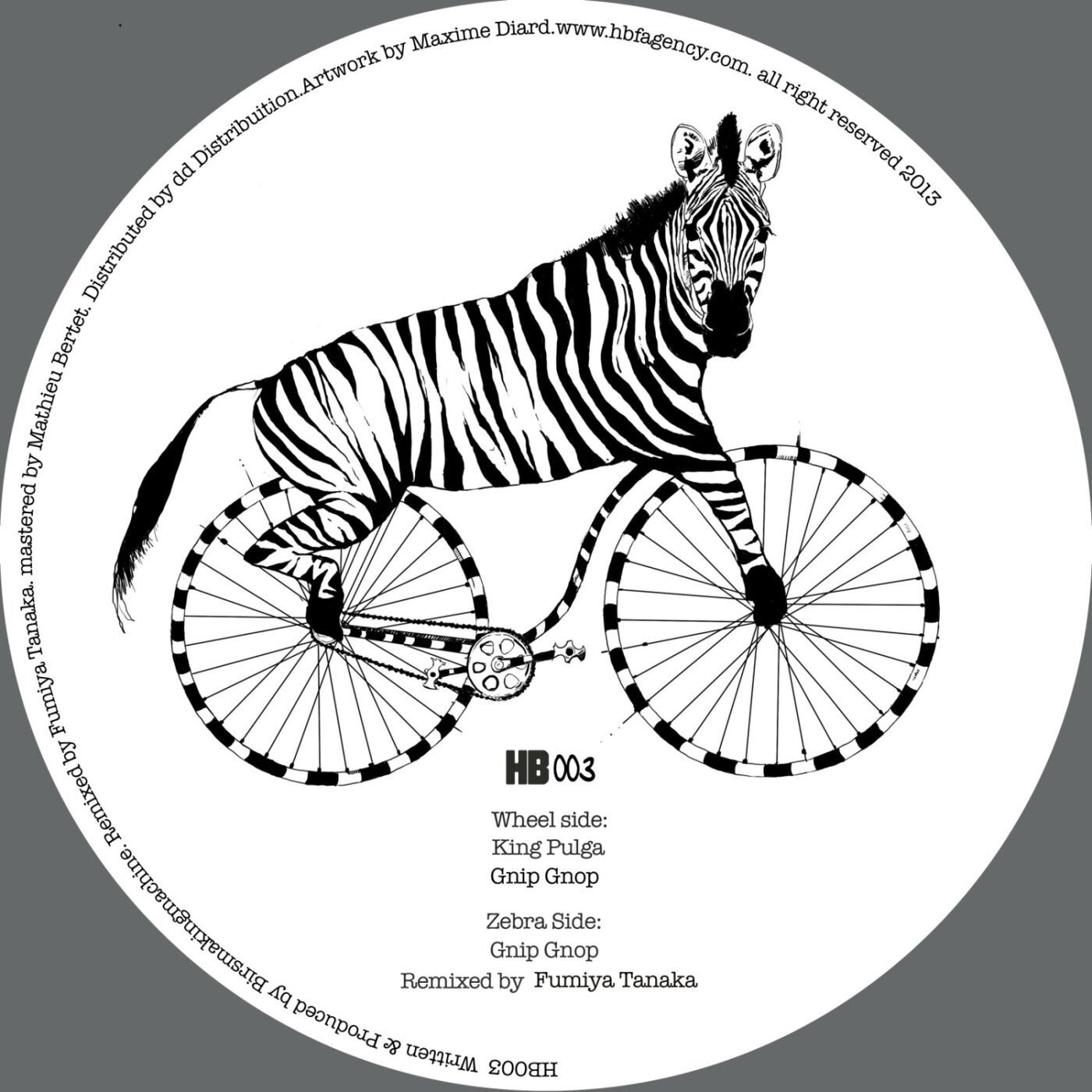 Cover - Birdsmakingmachine - Gnip Gnop (Fumiya Tanaka Remix)